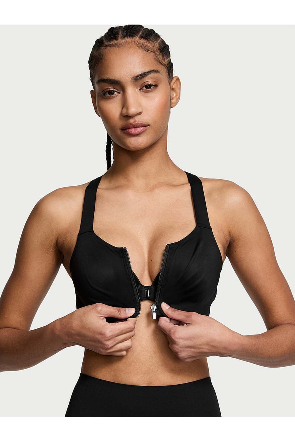 Victoria's Secret Knockout Önden Fermuarlı Sporcu Sütyeni