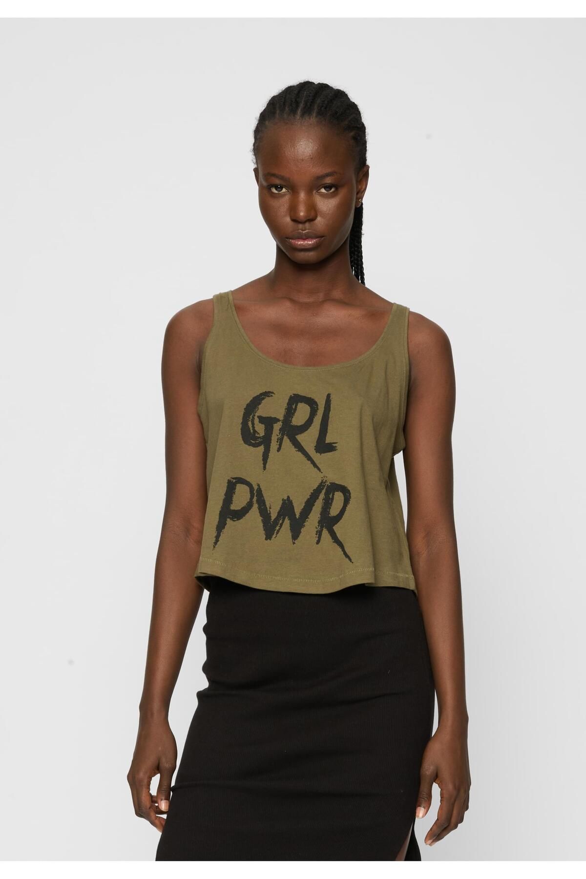 Mister Tee-Damen Ladies Grl Pwr Tank 3