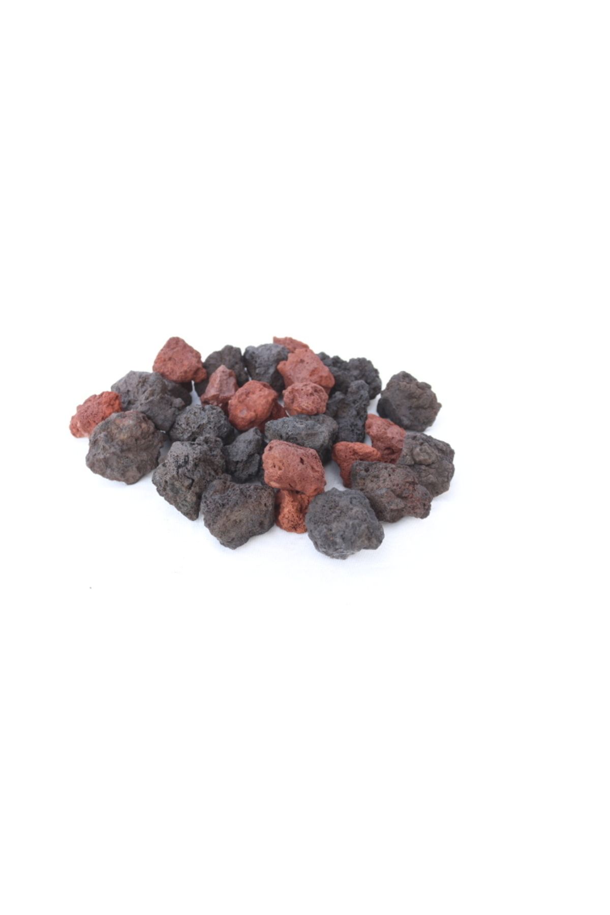 BevBotanik KARIŞIK 25-50mm 5 LT Volkanik Curüf Saksı Bahçe Akvaryum Teraryum Dekor Taşı