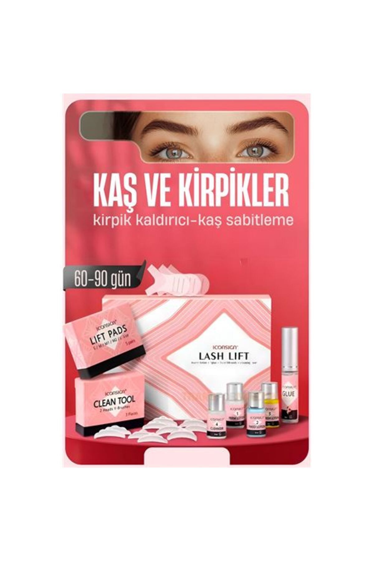 Findit ModaCar Lifting Seti - Kirpik Perması Kirpik Kaldırma Seti - Kaş Sabitleyici Multi Kullanım