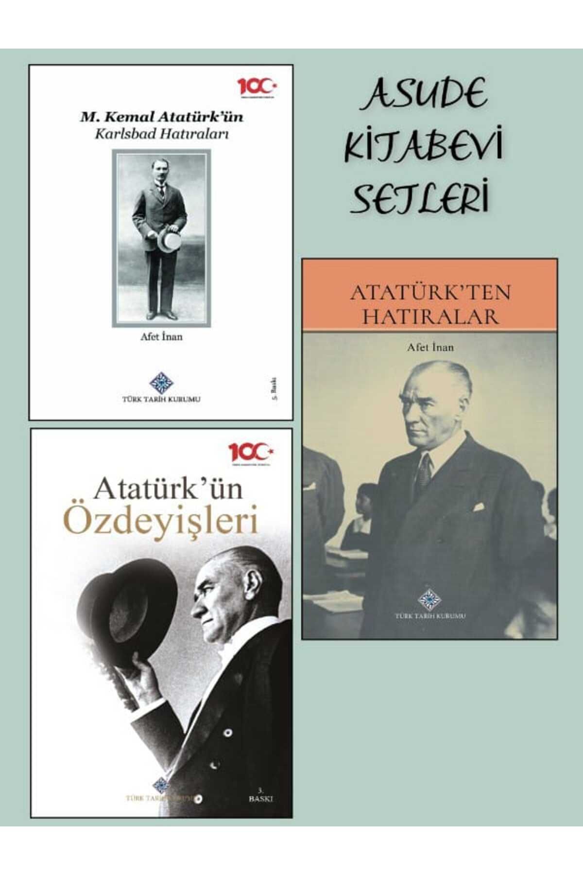 Türk Tarih Kurumu Yayınları ATATÜRK SETİ - ÜÇ KİTAP BİR ARADA