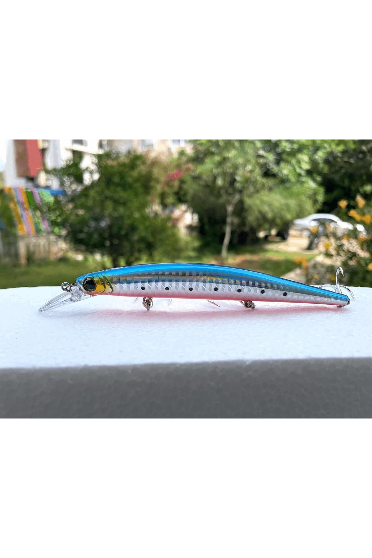Poyraz Marine Rapala Suni Yem Mavi Pembe Gümüş 19.8G - 130MM - 9013