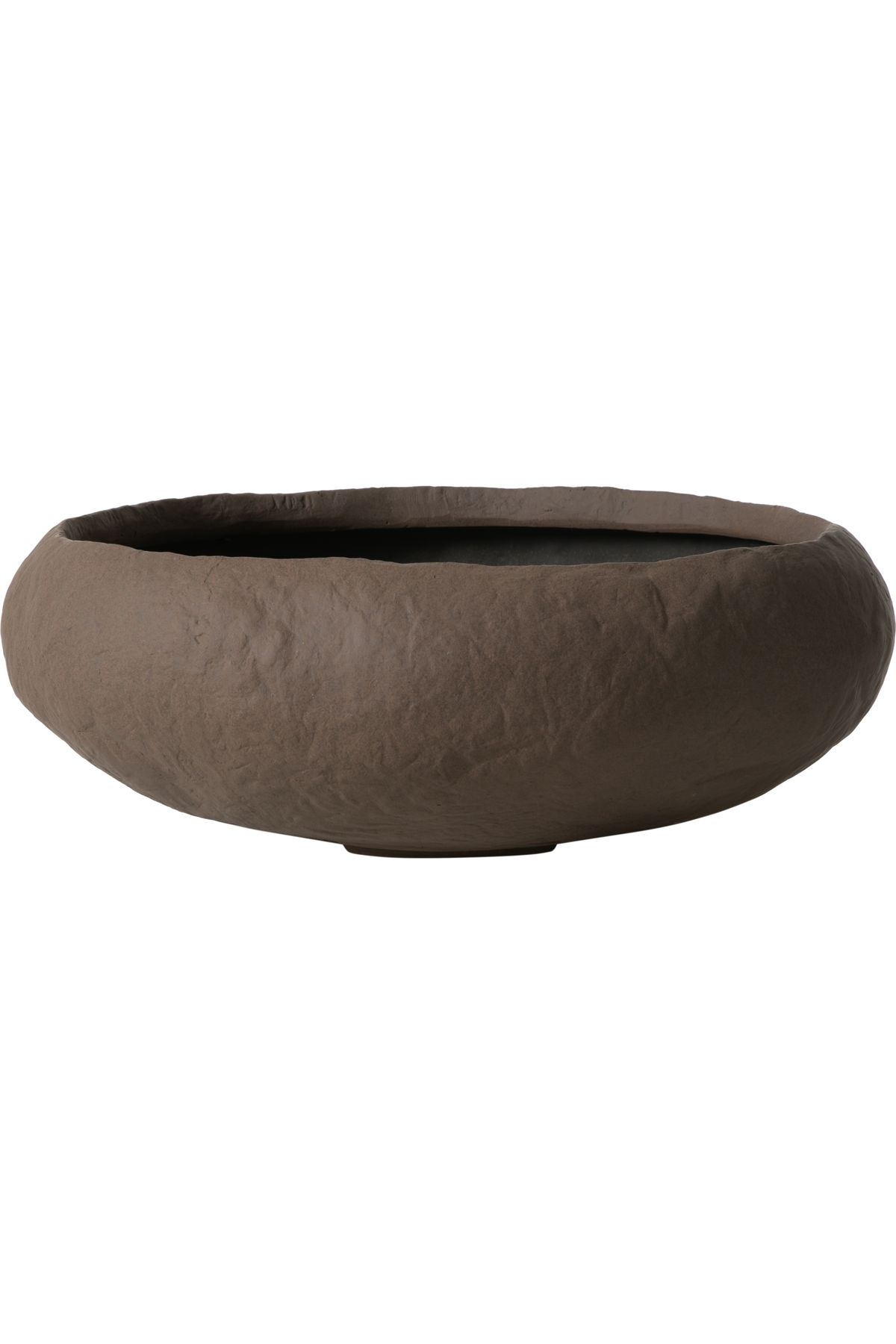 Mudo Concept EARTH DEKORATİF KASE KAHVE 55X50X20CM