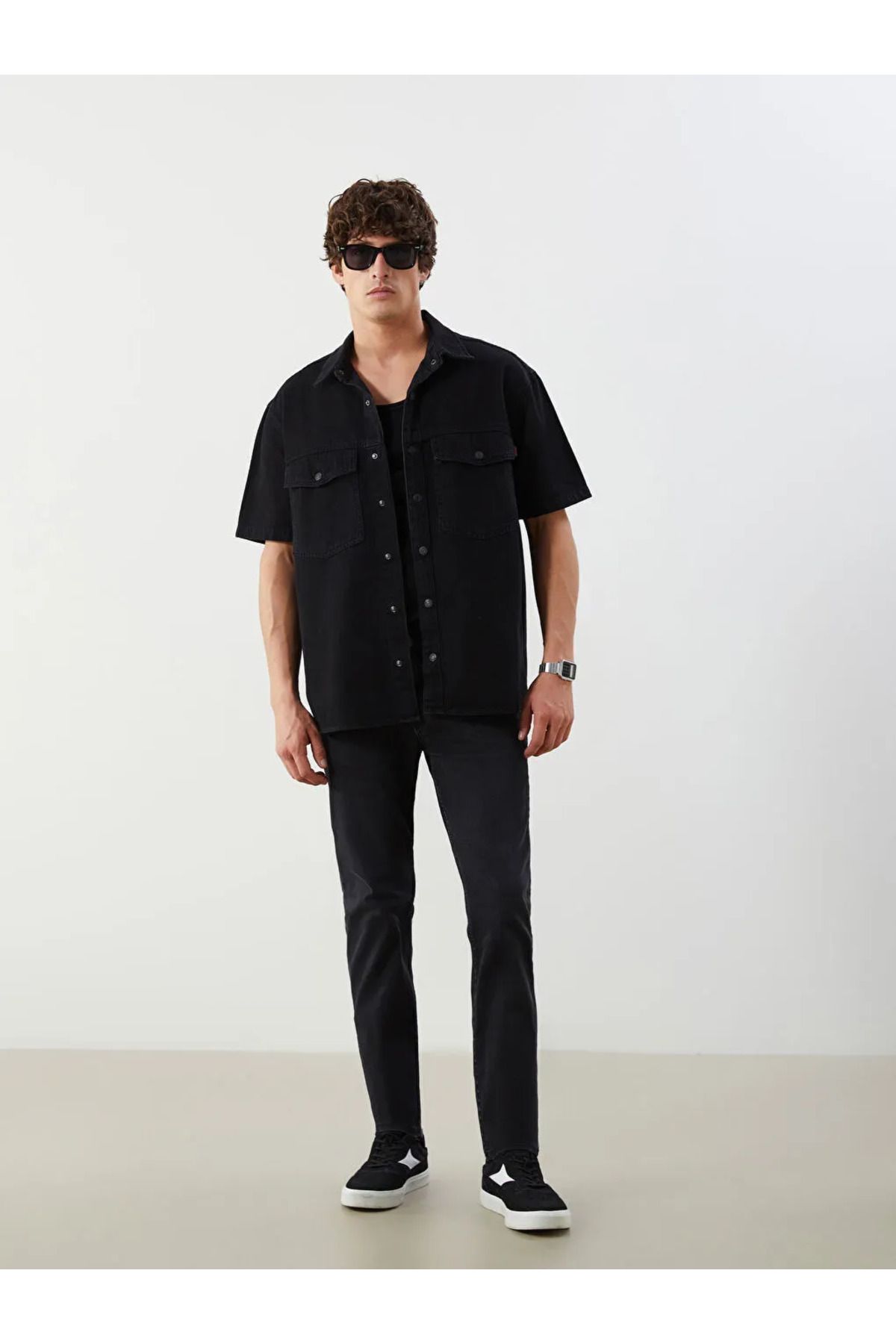 LC Waikiki LCW Jeans Siyah 750 Slim Fit Erkek Jean Pantolon