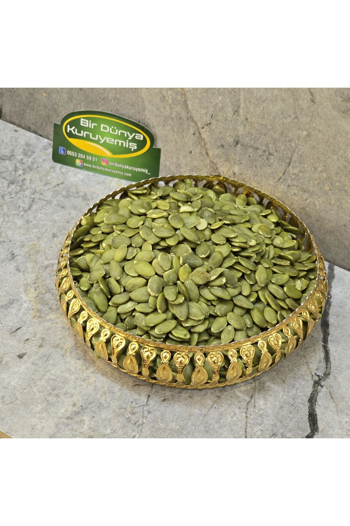 Bir Dünya Kuruyemiş İç Kabak Çekirdeği 900 G