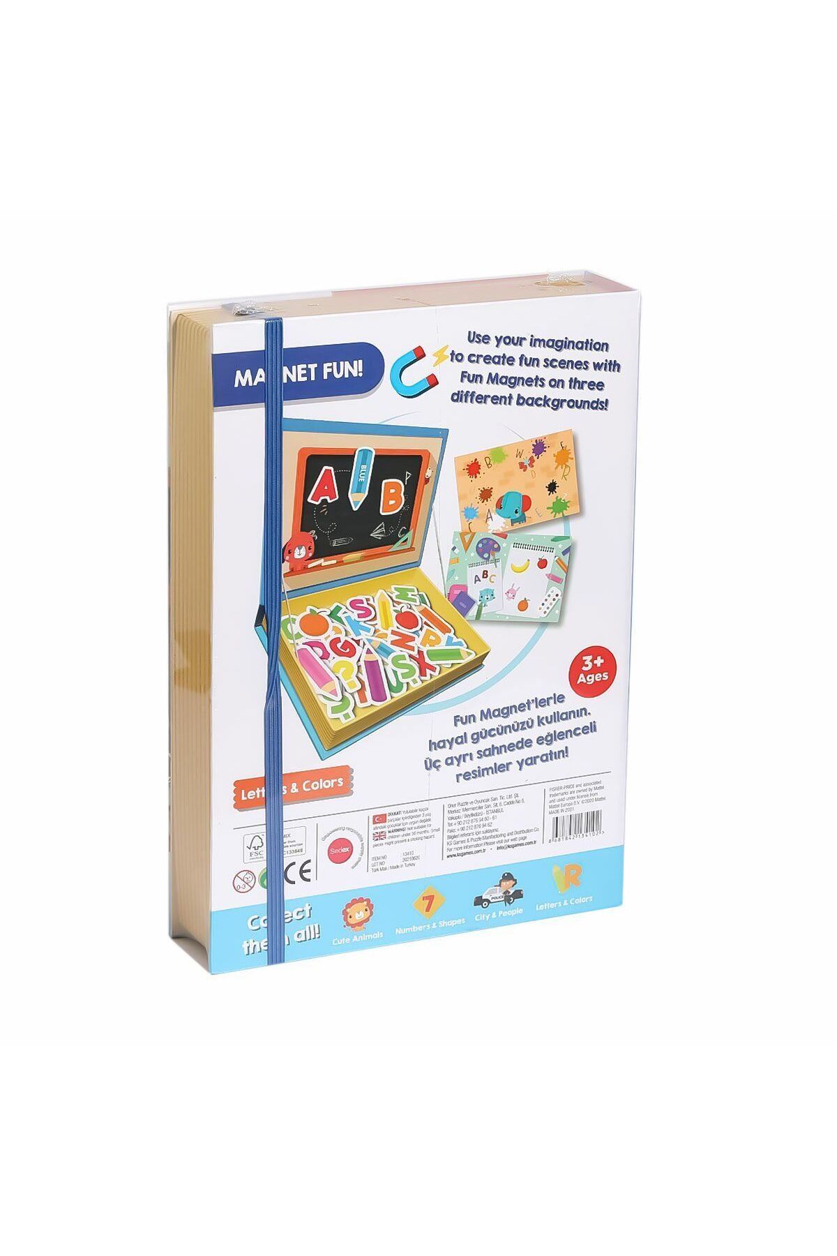 Ks Puzzle FP FisherPrice Baby Puzzle Letters Colors -KS Puzzle