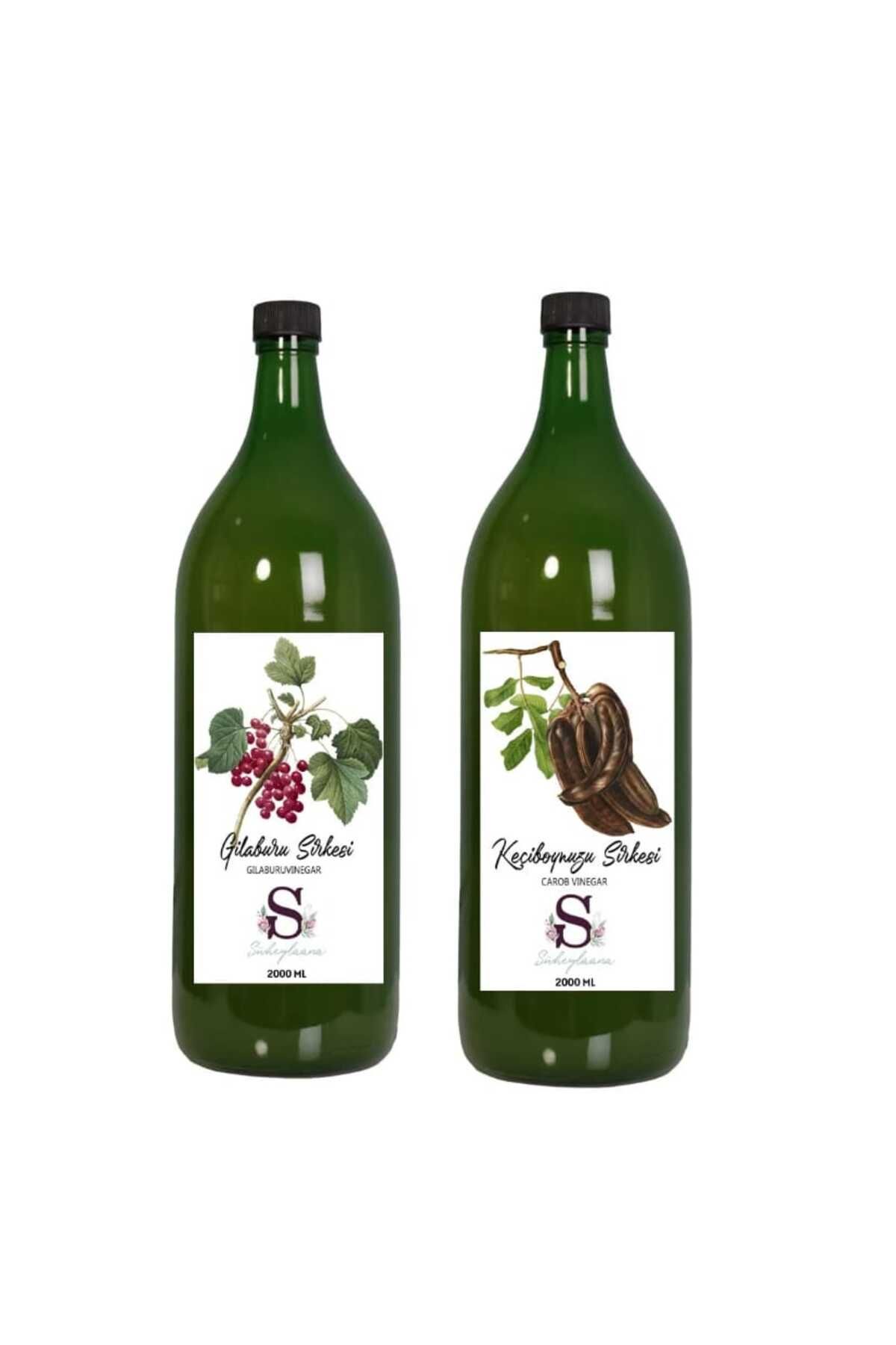 Süheylaana Doğal Gilaburu Sirkesi 2000 Ml - Doğal Keçiboynuzu Sirkesi 2000 Ml