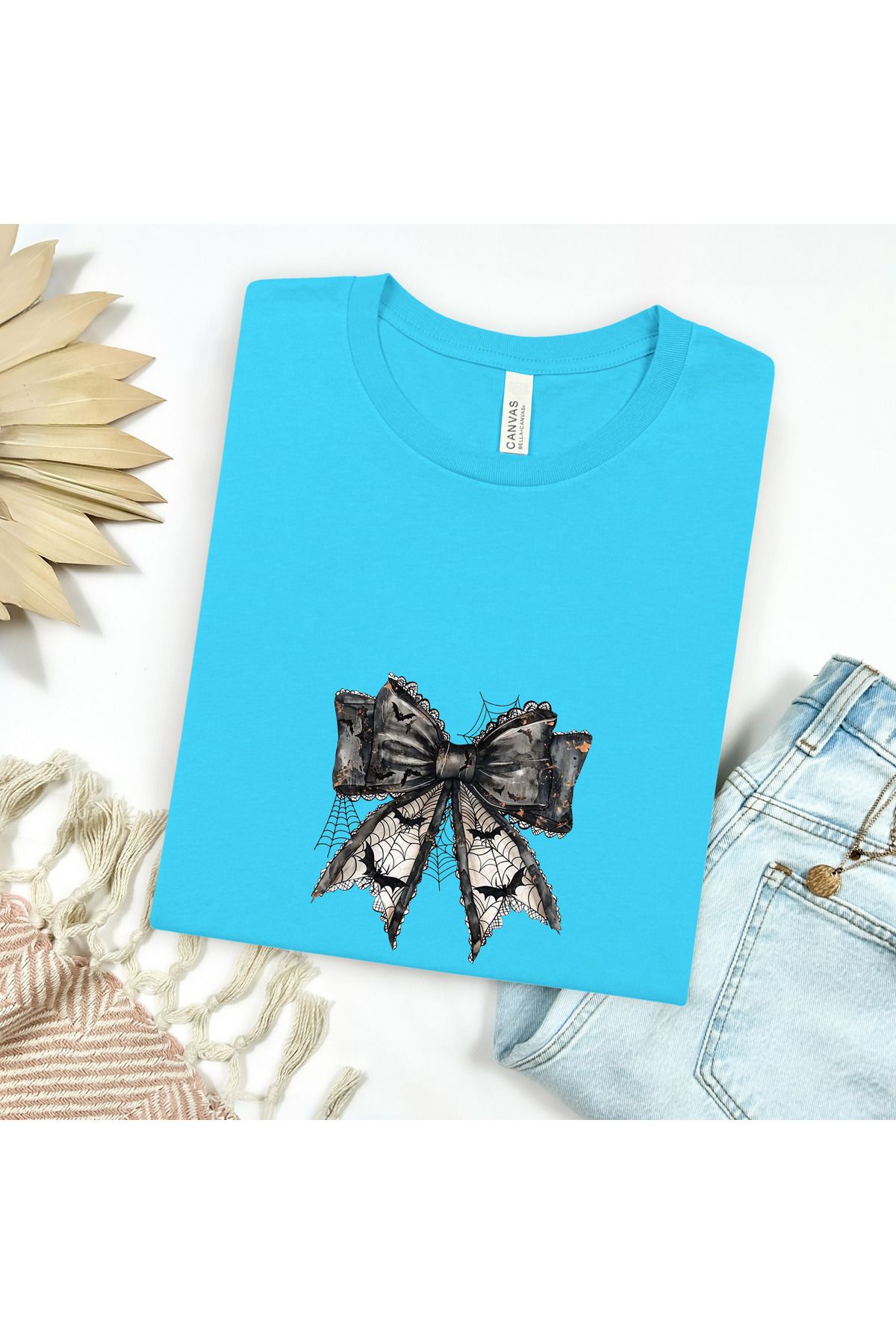 GHAND Lolita Bat Gothic Shirt BASKILI trend Unısex Normal Kalıp T-Shirt