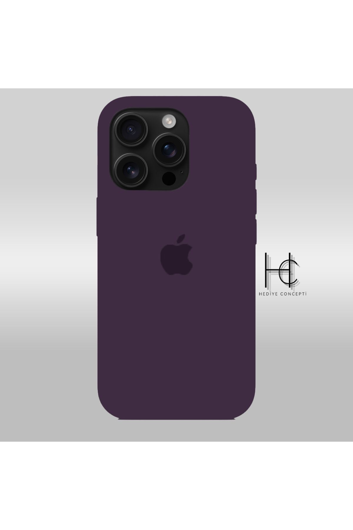hediyeconcepti iPhone 16 Pro Uyumlu Yumuşak Silikon Telefon Kılıfı