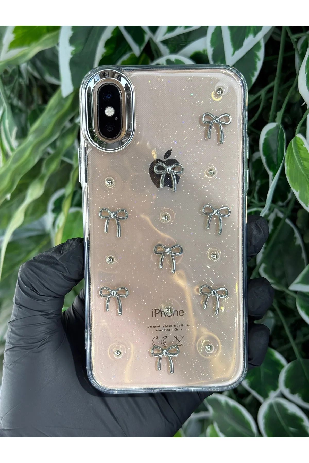 CPSTORE Iphone X/XS Uyumlu Mini Fiyonk Oyuncak Tasarımlı Esnek Silikon Kılıf