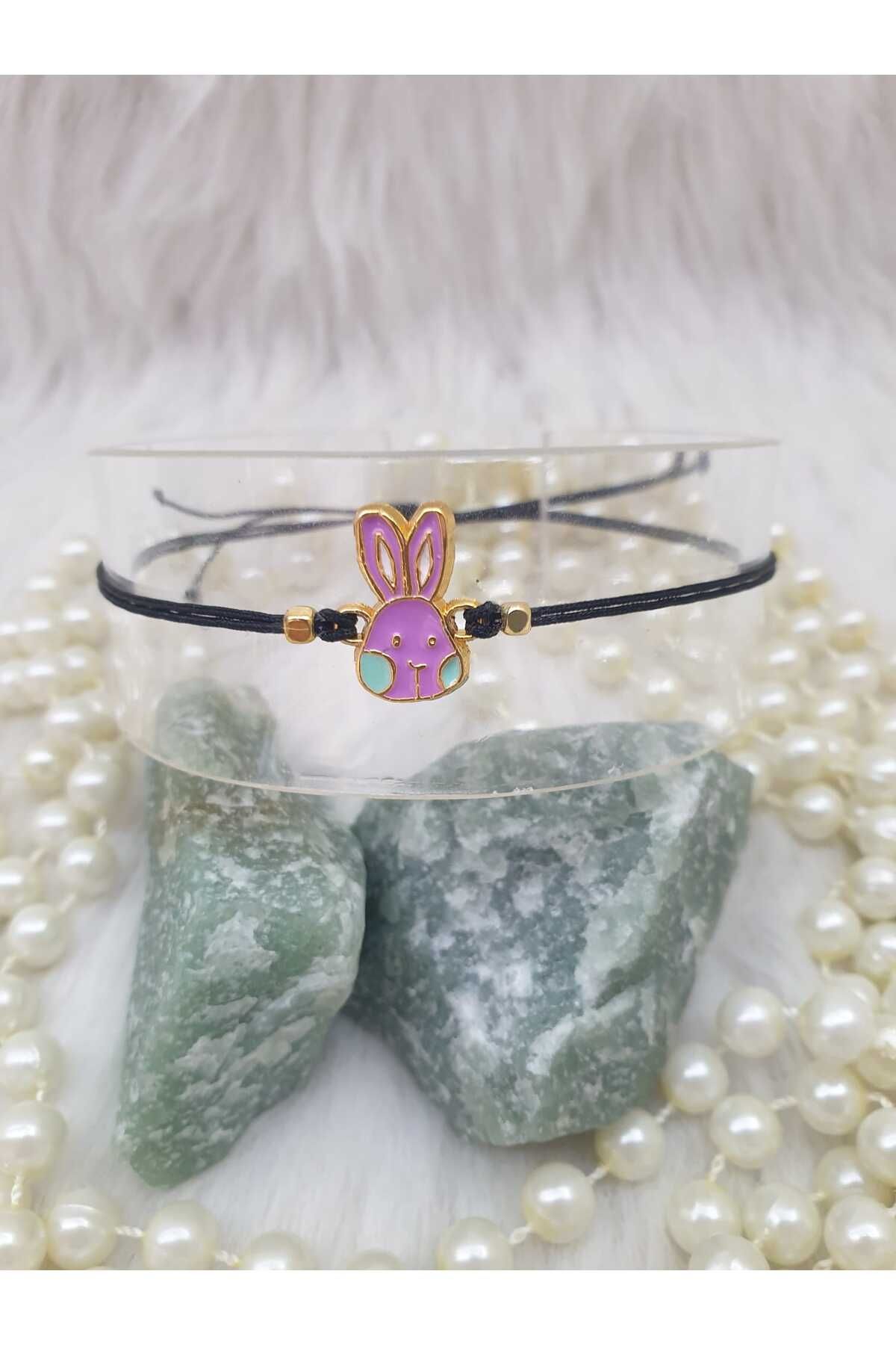 HAPPY HANDMADE AYARLANABİLİR BİLEKLİK/TAVŞAN BİLEKLİK/HEDİYELİK BİLEKLİK