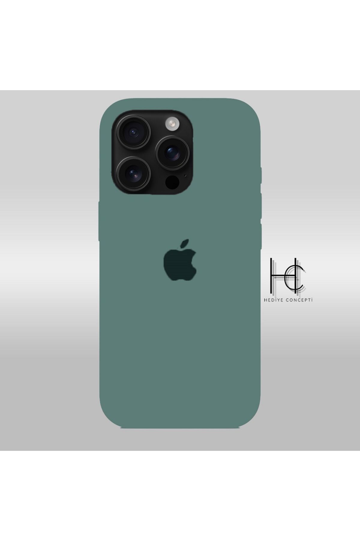 hediyeconcepti iPhone 16 Pro Uyumlu Yumuşak Silikon Telefon Kılıfı