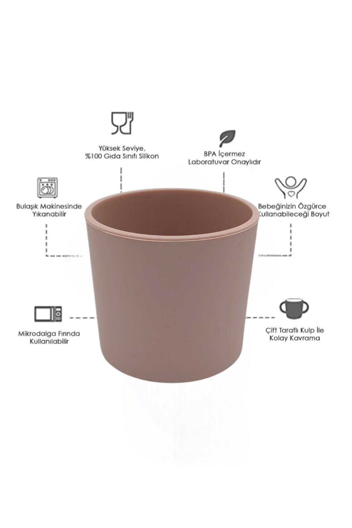 Baby Silikon bebek alıştırma bardağı fotoğrafı 4 (önizleme)