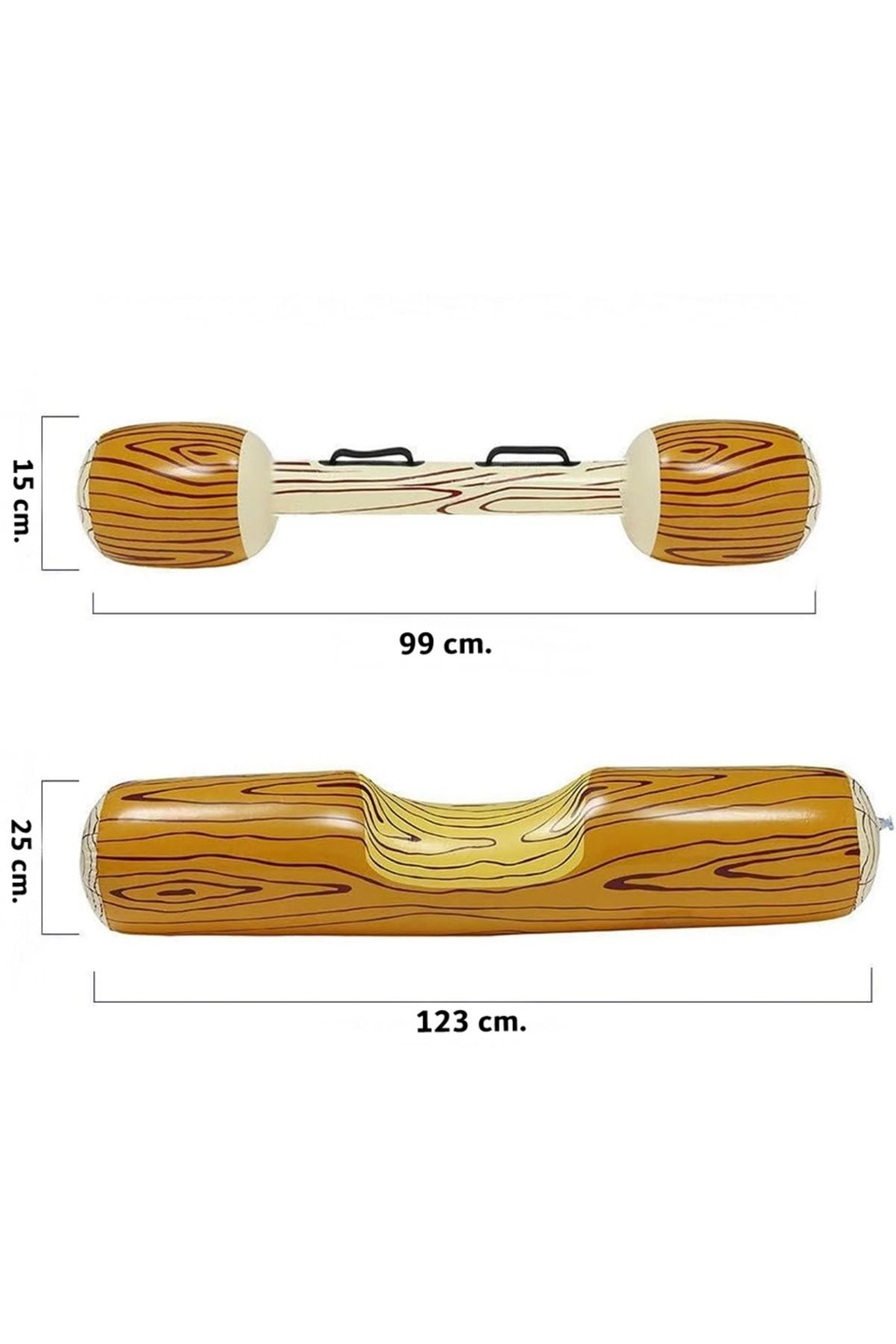 Boldy-Inflatable Balance Game for 2 - Inflatable Balance Bar - Pool Duel Game - Inflatable Battle Game Sticks 4