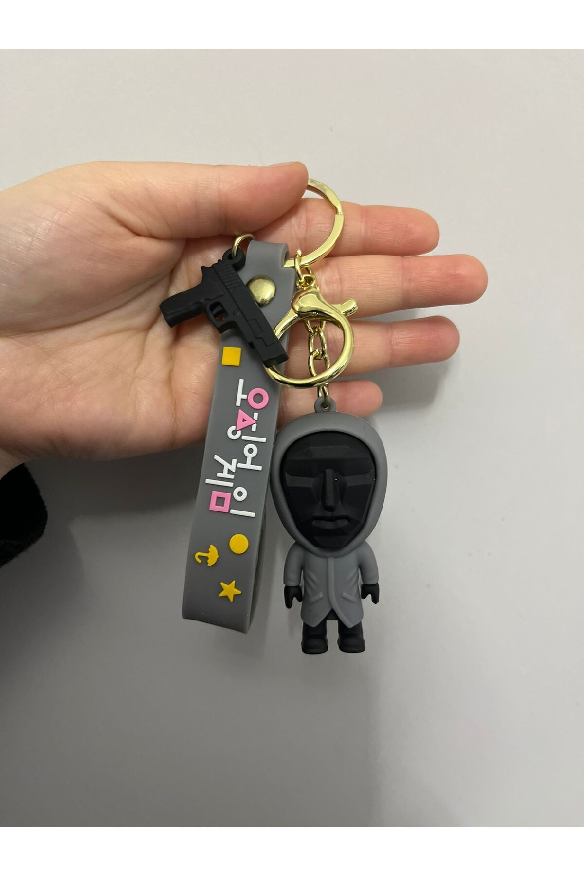 mihi hediyelik Squid Game Yönetici Front Man Popit Anahtarlık 1 tane