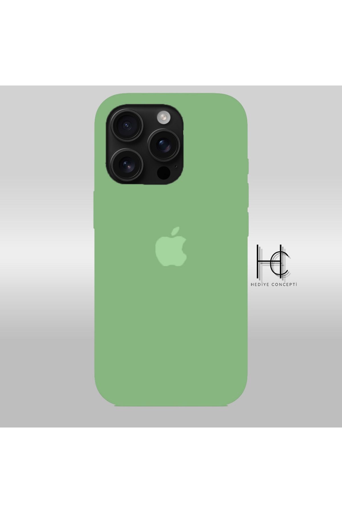 hediyeconcepti iPhone 16 Pro Uyumlu Yumuşak Silikon Telefon Kılıfı