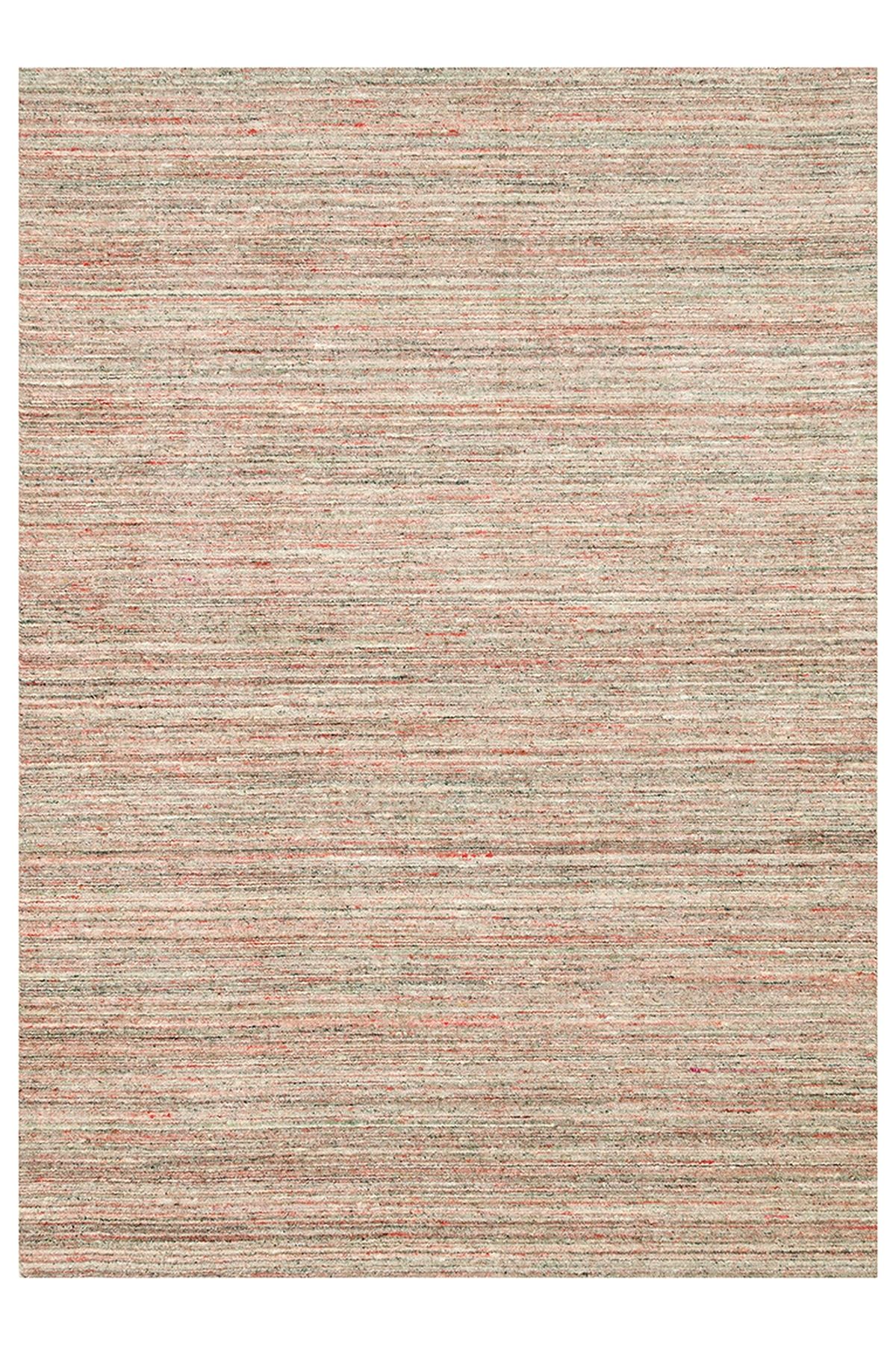CARPETDOCIA Helsinki Serisi %100 Naturel Yün ve Viskon El Dokuma Modern İskandinav Salon Oturma Odası Halı ROSE