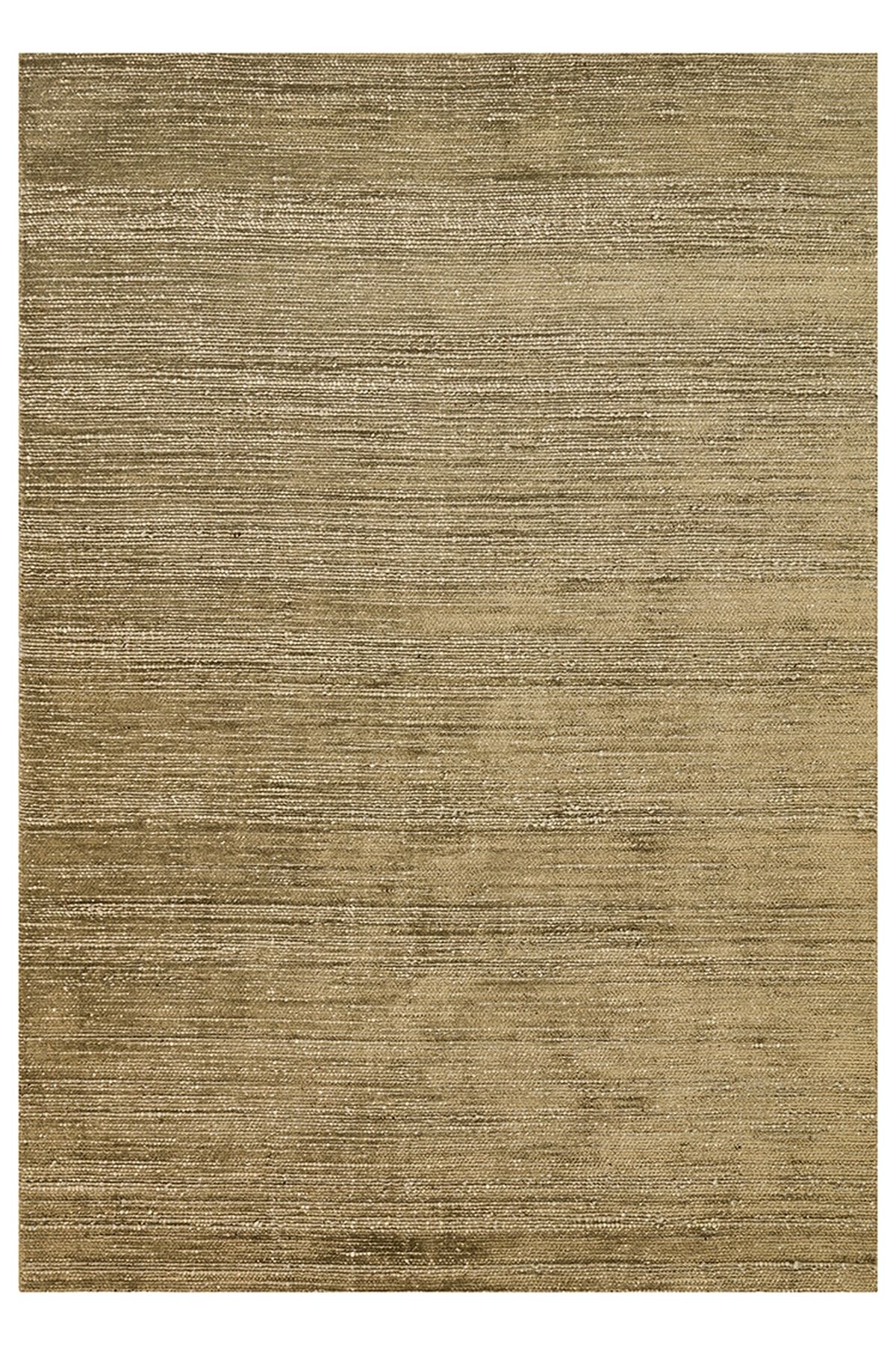 CARPETDOCIA Kelly Serisi %100 Naturel Yün ve Viskon El Dokuma Salon Oturma Odası Yatak Odası Halı OLIVE