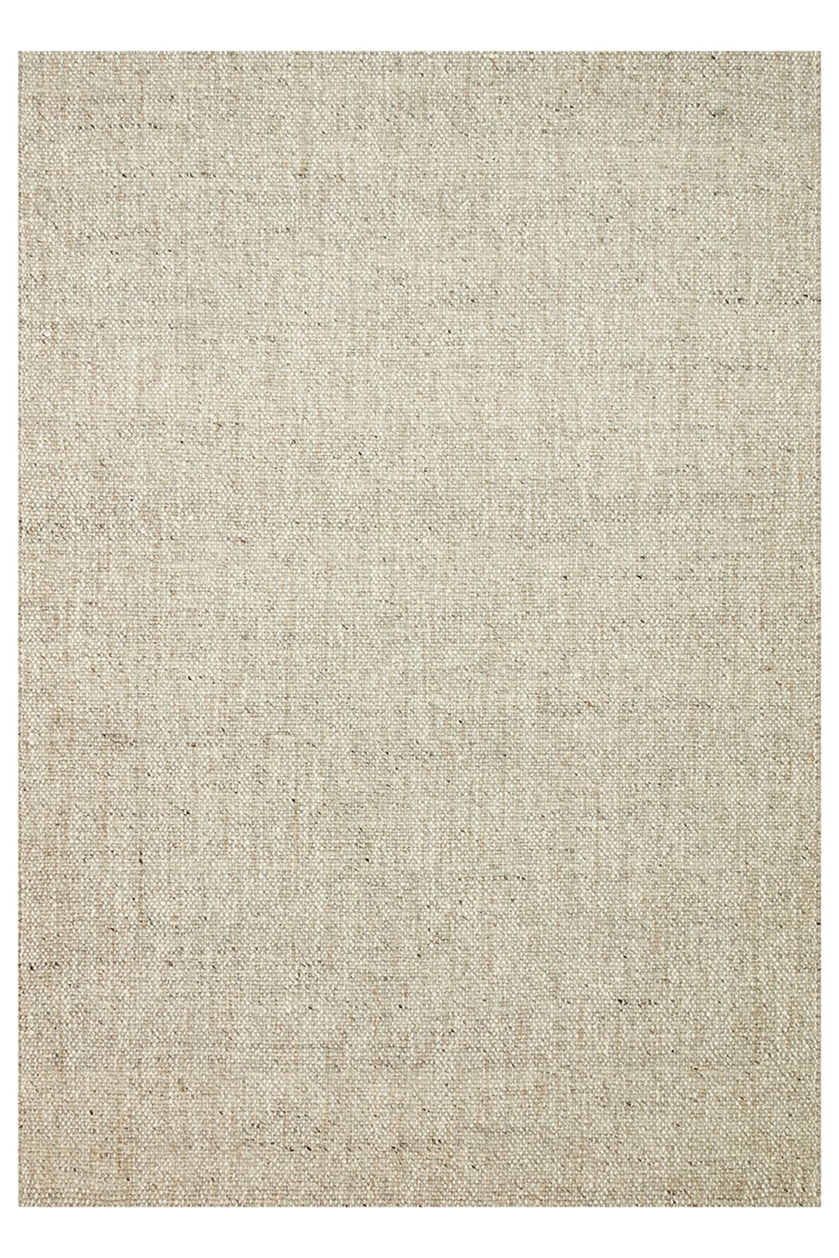 CARPETDOCIA Purolana Serisi %100 Naturel İskandinav Salon Oturma Odası Yatak Odası El Dokuma Örgü Halı GREY