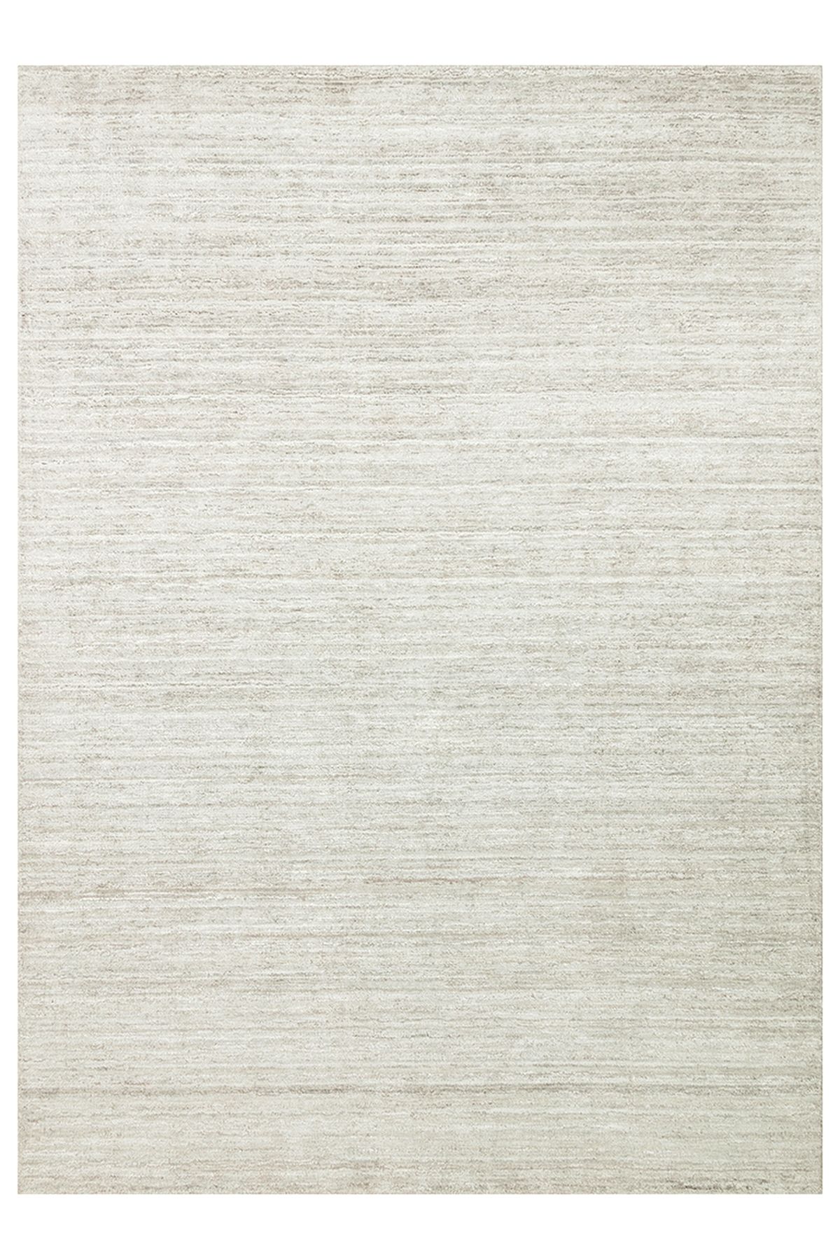 CARPETDOCIA Amore Serisi %100 Naturel Muz İpeği Viskon ve Yün Karışımı Salon Oturma Odası El Dokuma Halı BEIGE