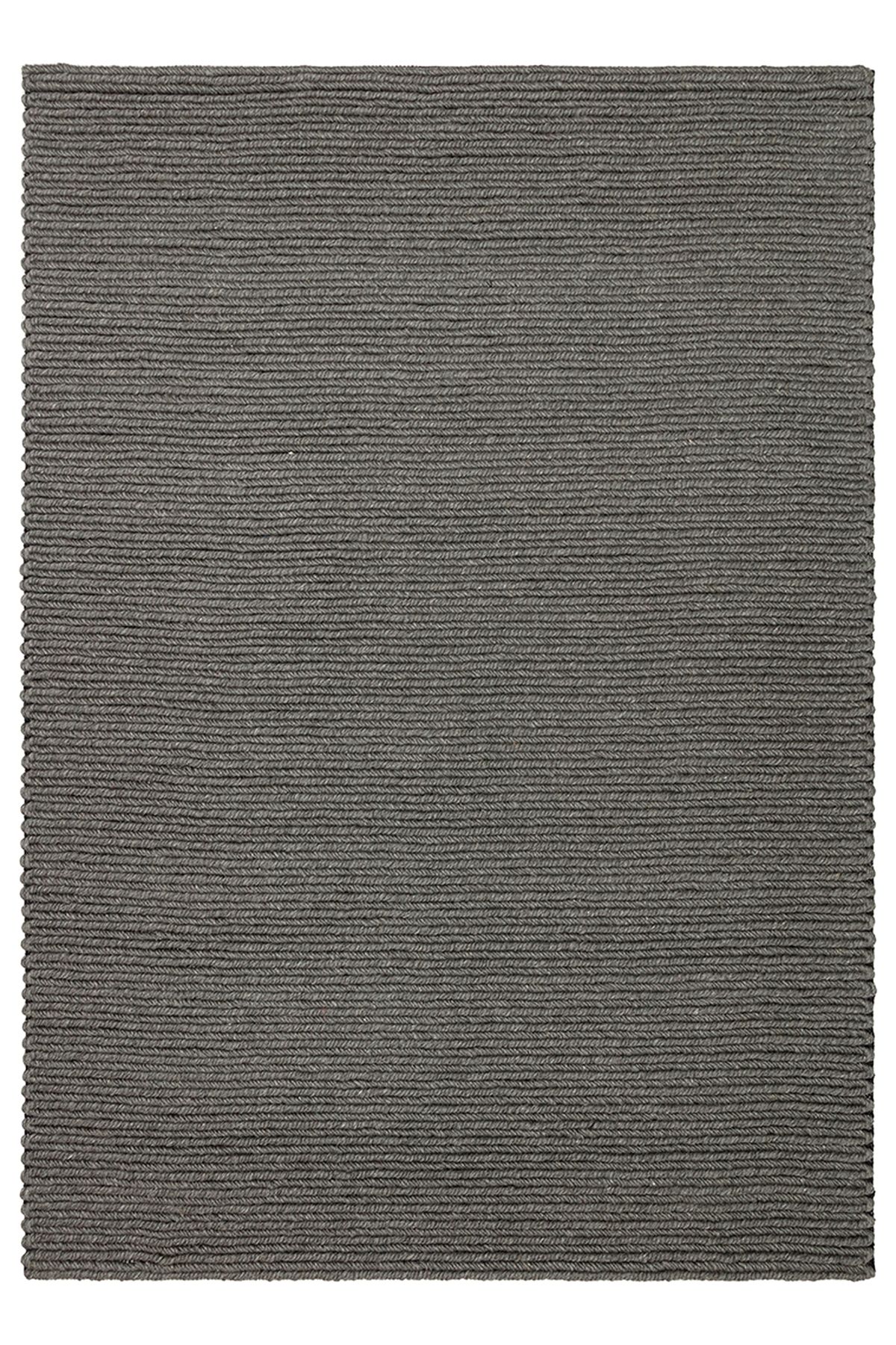 CARPETDOCIA Bern Serisi El Dokuma Örgü Salon, Oturma Odası, Yatak Odası Halı GREY