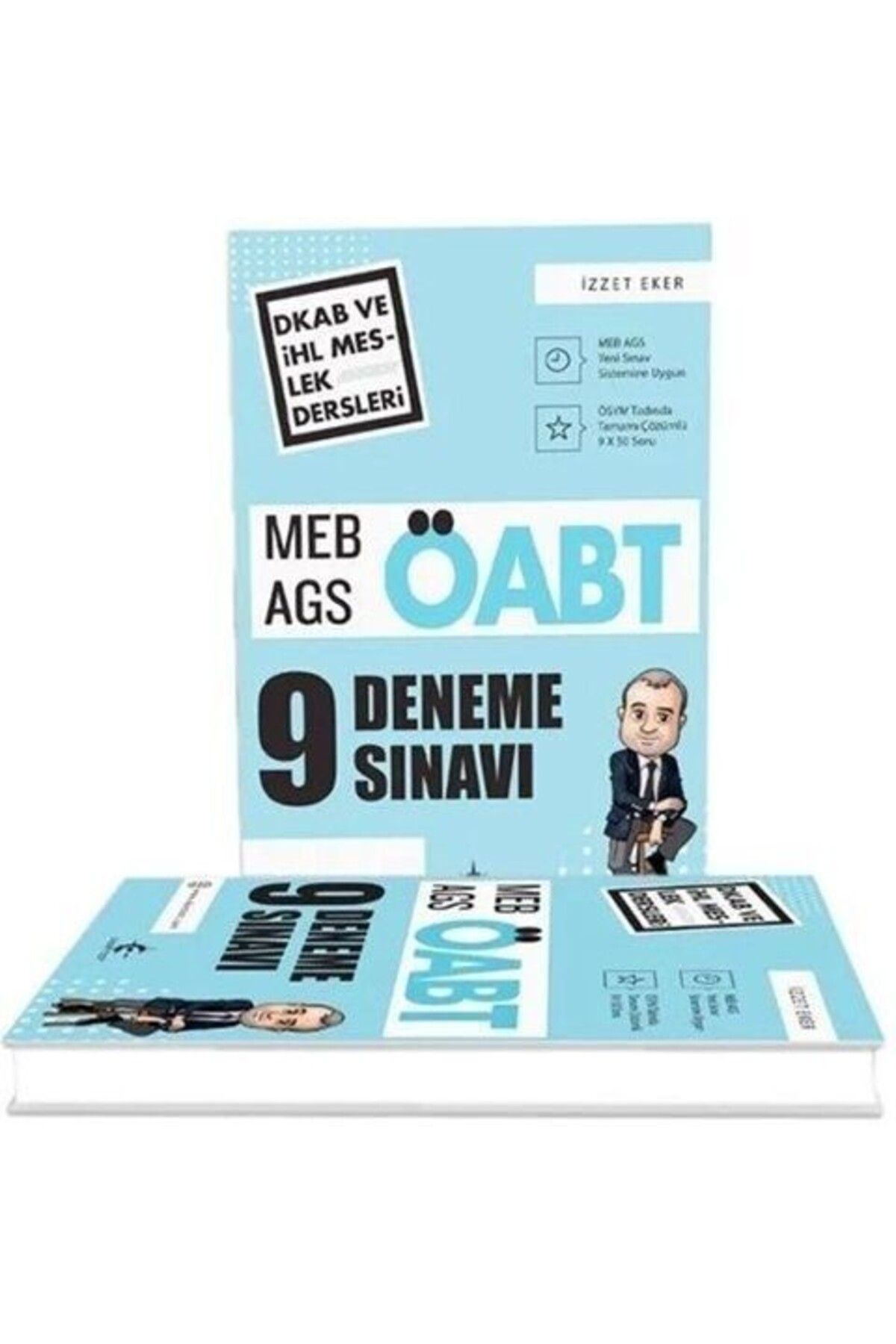 Ankara Kitap Merkezi ÖABT MEB AGS Din Kültürü ve Ahlak Bilgisi Öğretmenliği 9 Deneme Çözümlü Eker Test