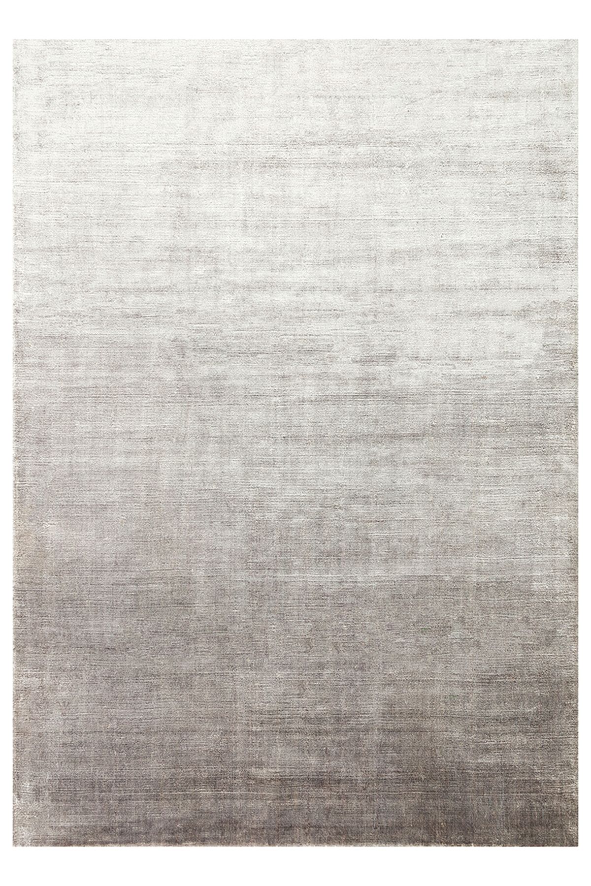 CARPETDOCIA Mulberry Serisi %100 Rayon El Dokuma Parlak Modern Salon Oturma Odası Halı SILVER