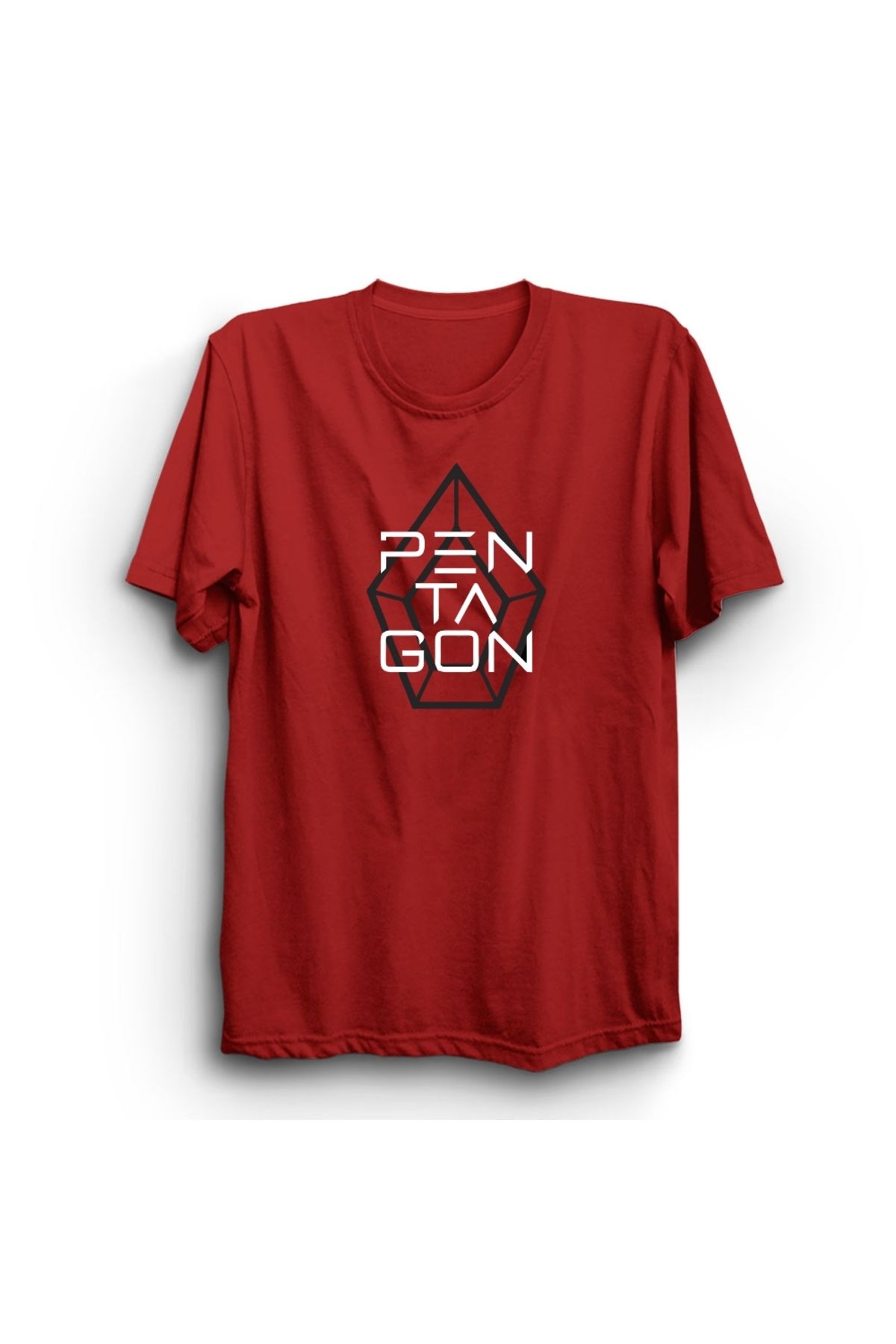 The Fame Pentagon Müzik Grubu, K-Pop, Korean Music Baskılı %100 Pamuk Tişört