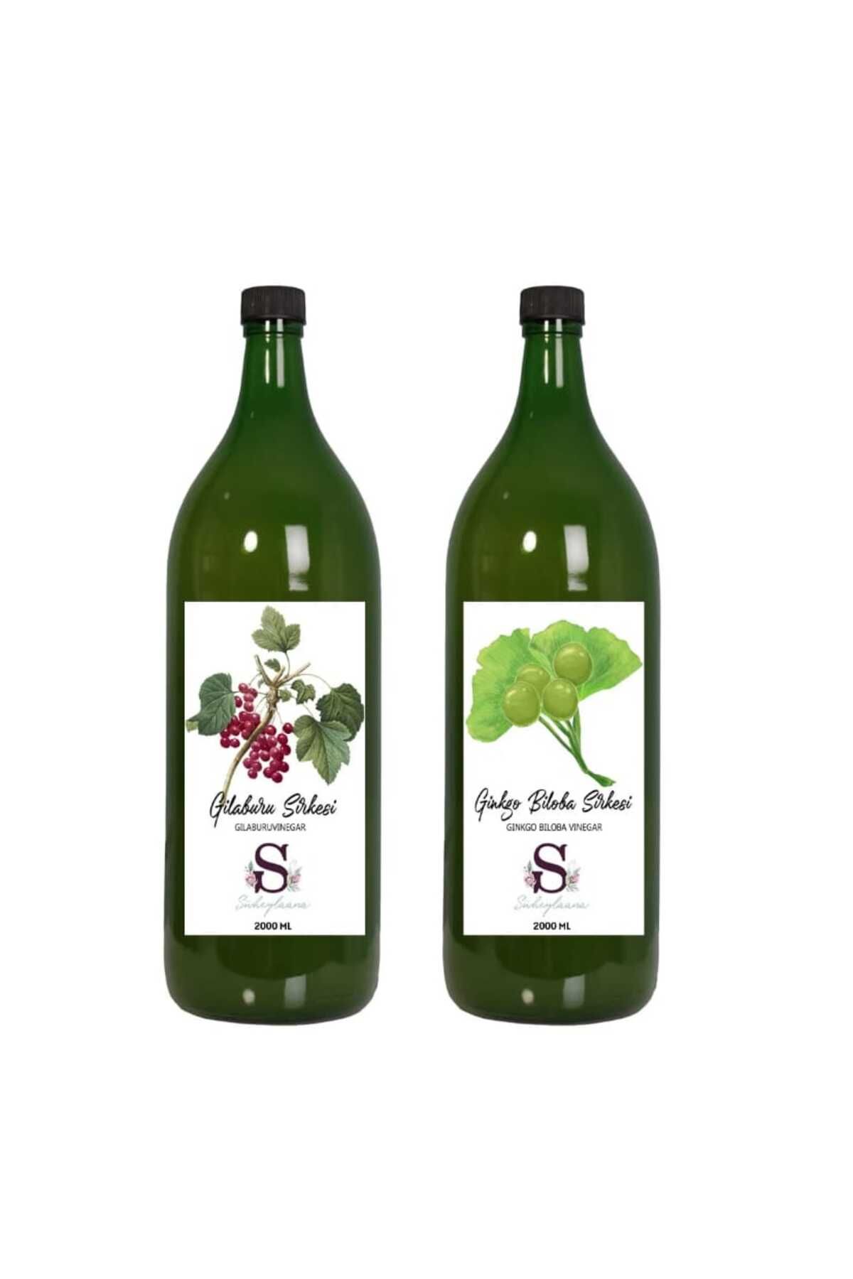 Süheylaana Doğal Gilaburu Sirkesi 2000 Ml - Doğal Ginkgo Biloba Sirkesi 2000 Ml