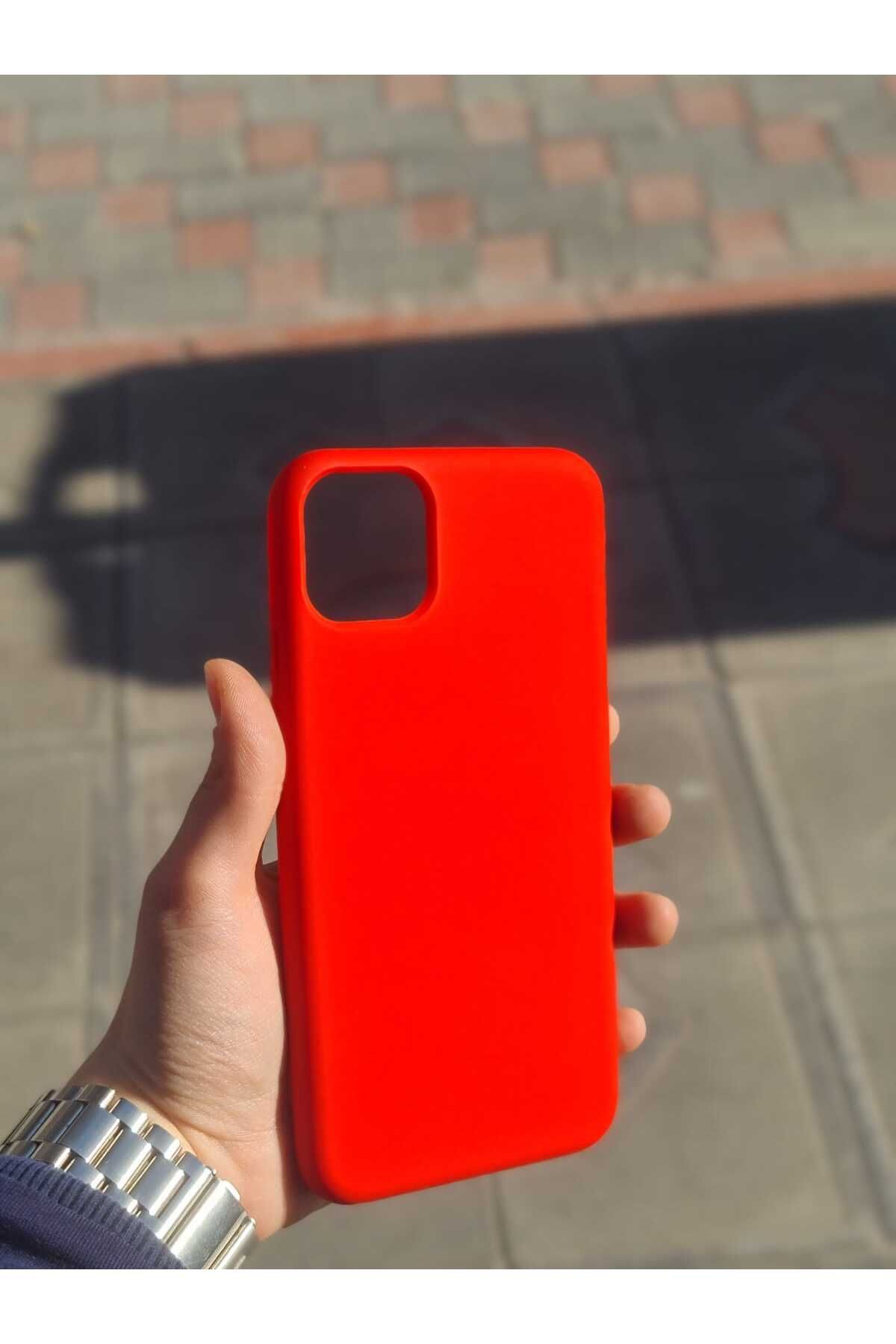 CEP-HANE Apple İphone 11 Pro Max Uyumlu Lansman Silikon Içi Kadife Telefon Kılıfı