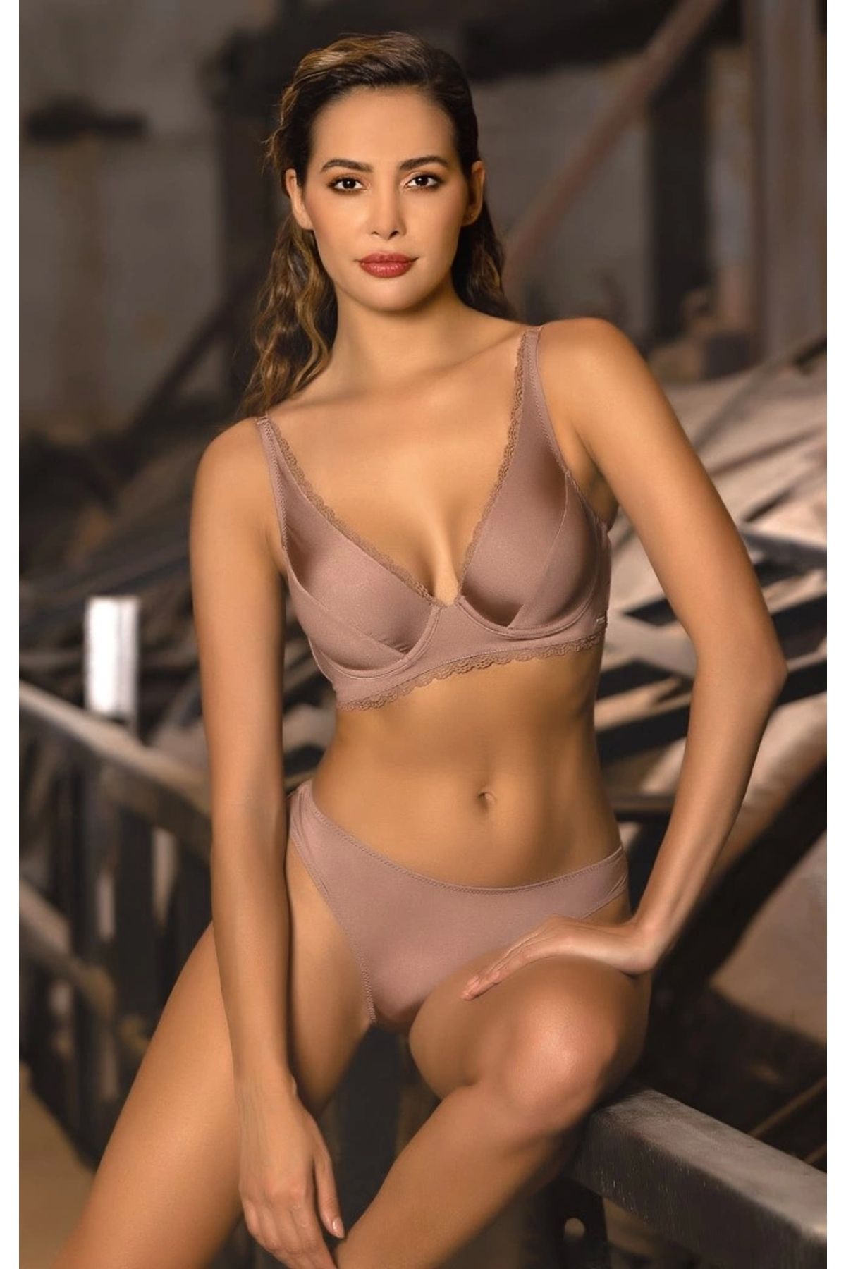 GiyimCity Golshan Giorgia Wire BRA, Vizon Konforlu ve Şık Sütyen