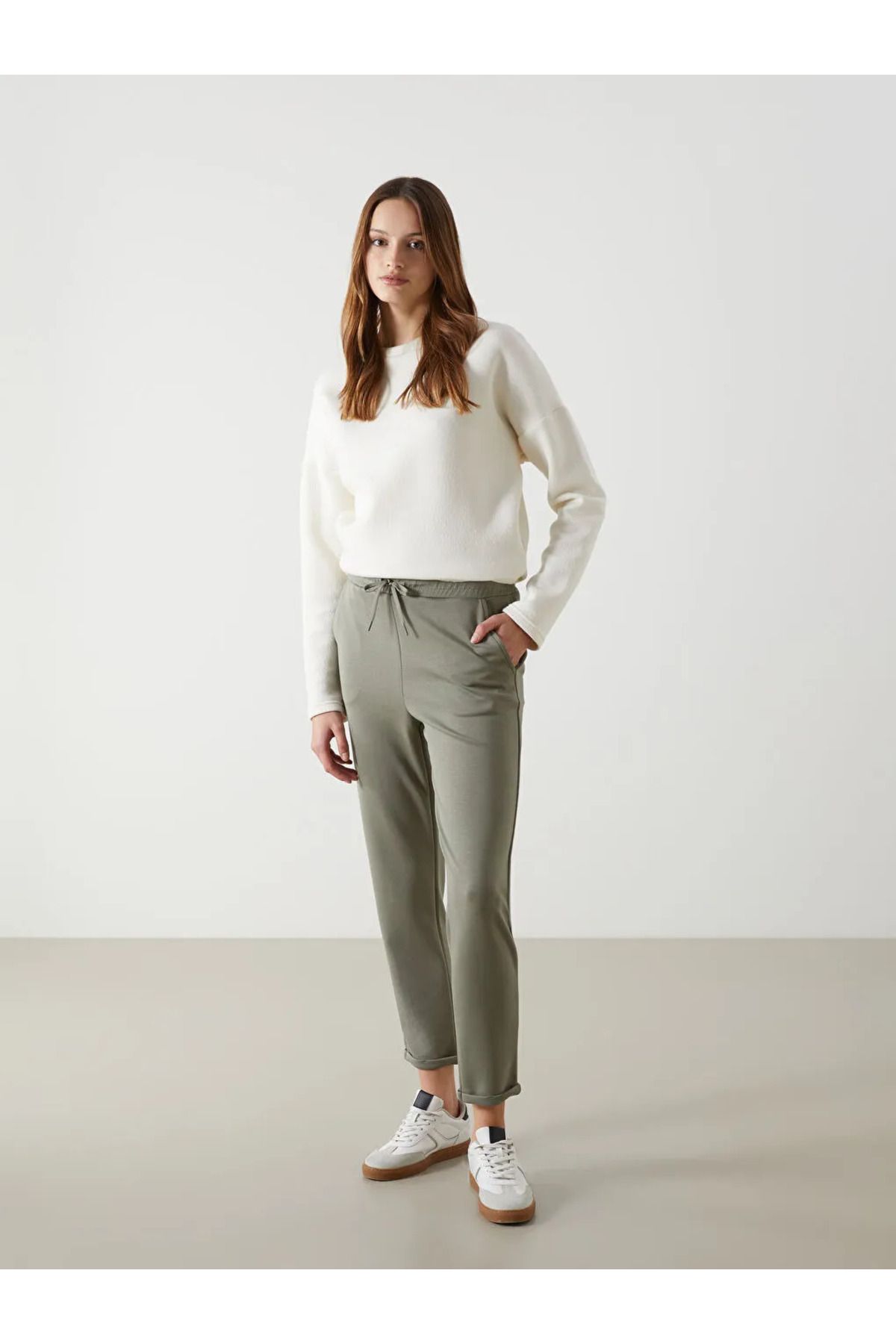 LC Waikiki LCW Modest Beli Lastikli Kadın Eşofman Altı