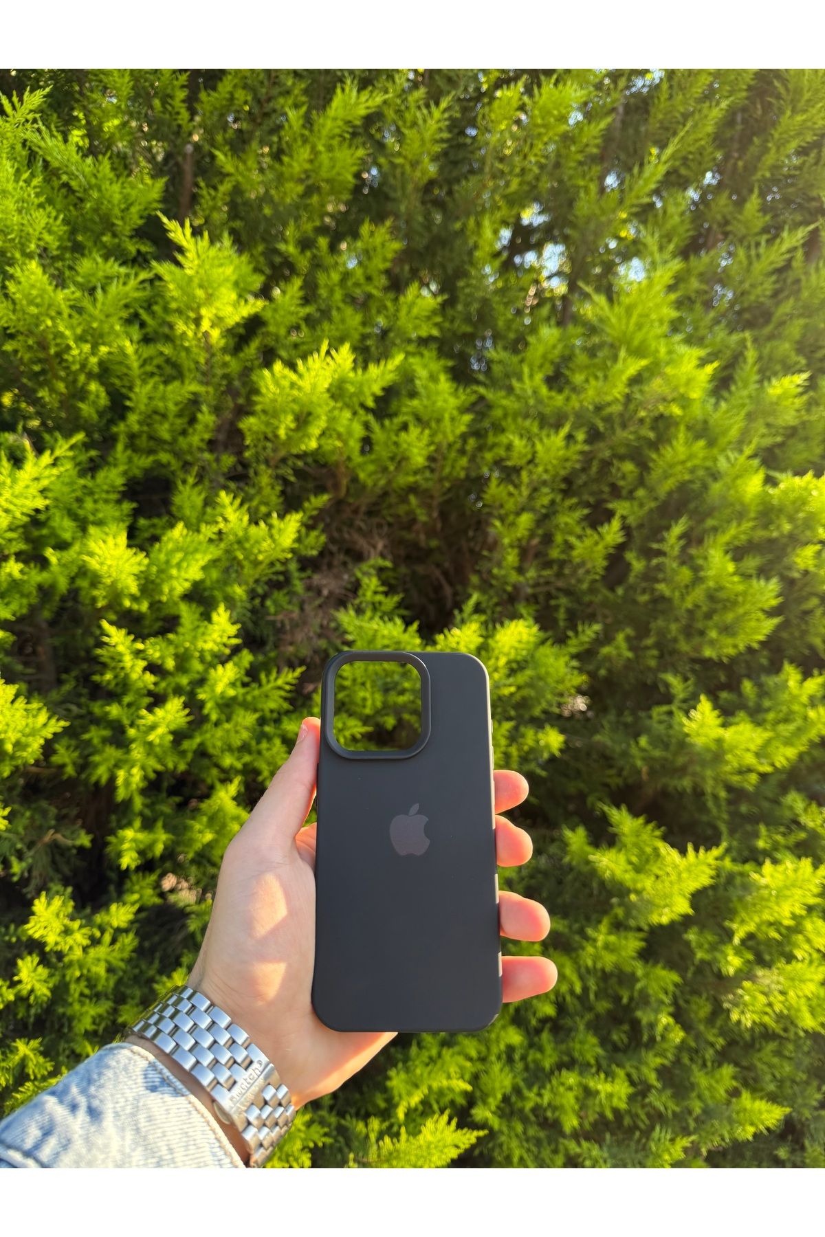 Thelioncase Apple iPhone 15 Pro Lansman Uyumlu İçi Kadife Silikon Kılıf