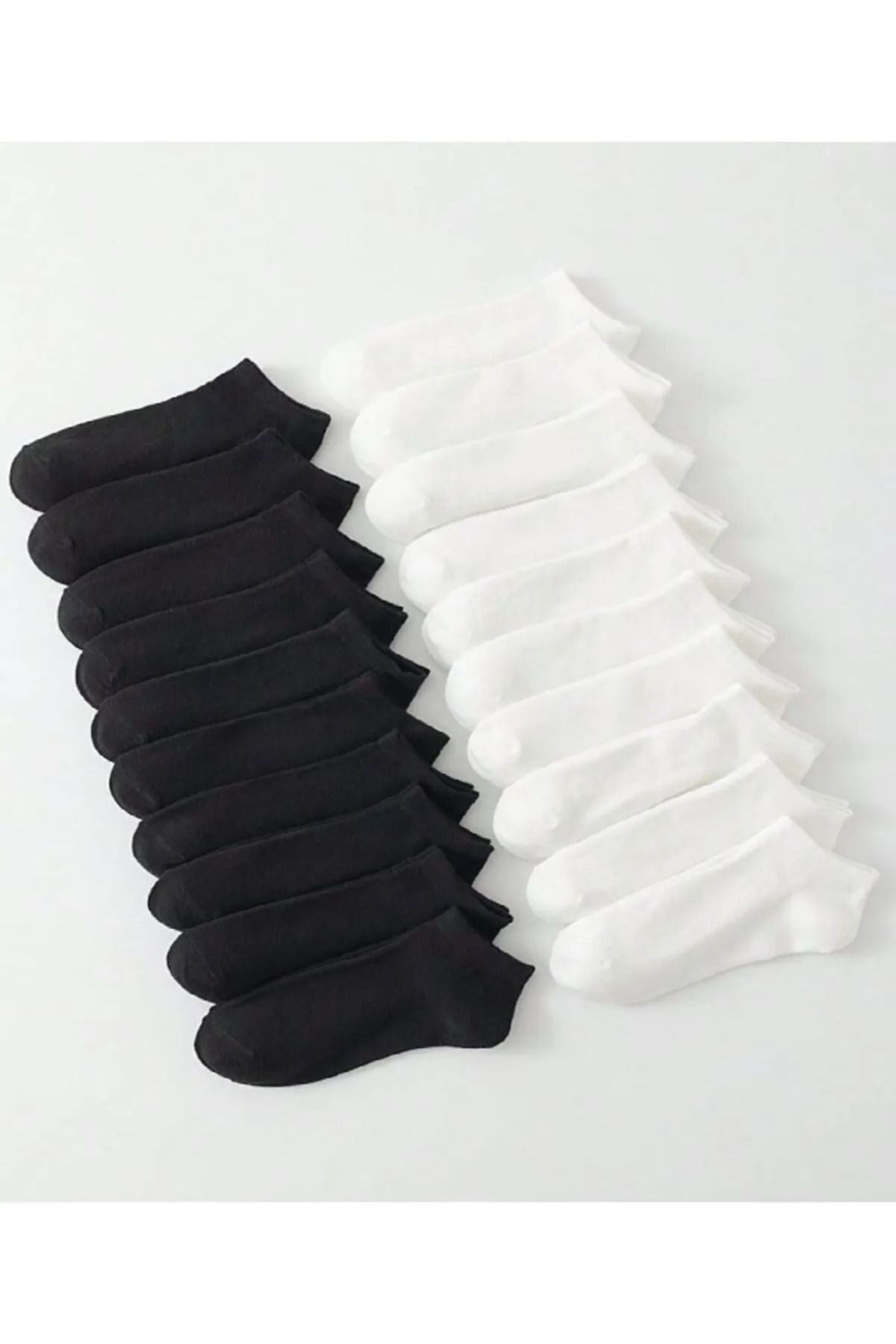 BELİNAY SOCKS Ekonomik Düz Patik Çorap Seti 20’çift