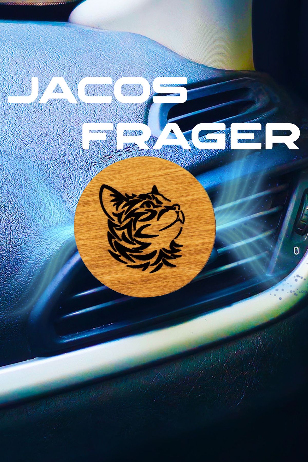 JACOS Frager Ahşap Araba Kokusu Difüzör Oto Koku YüksekFrekans Amber Japon Kiraz Hediye Esans m015