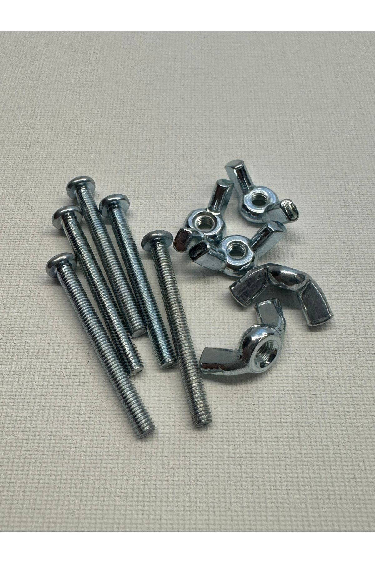goozo 5 adet kelebek somun ve 5 adet 32mm M3 vida seti
