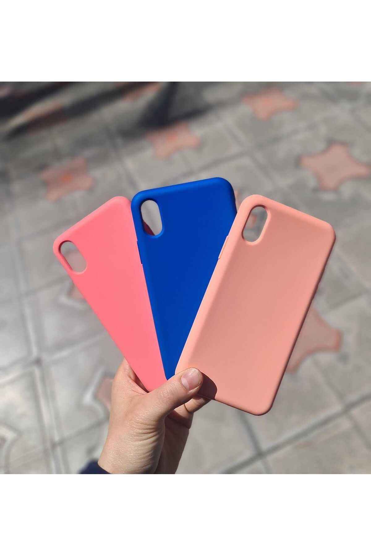 CEP-HANE Apple iPhone X-Xs Silikon İçi Kadife Telefon Kılıfi