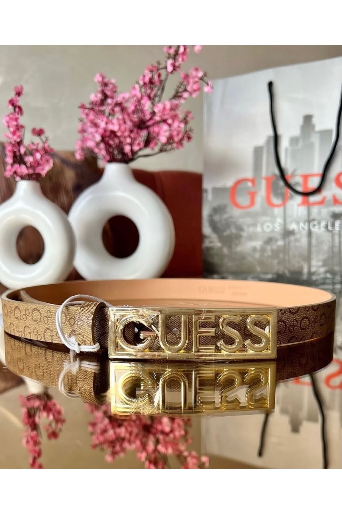 Guess NOT ADJ & NOT REV PANT BELT Kadın Kemerleri BWU357P2425 -MOC