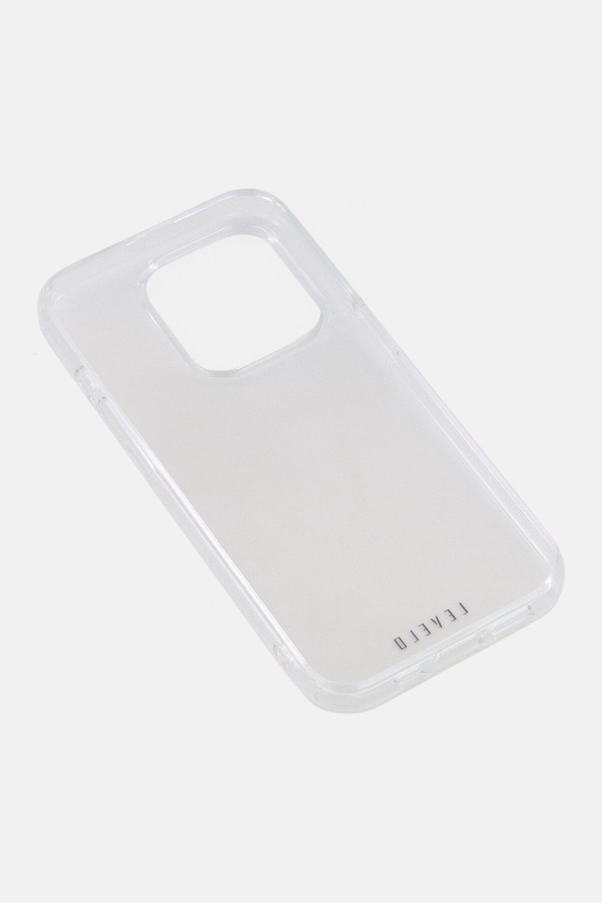 Levelo-جراب خلفي لهاتف iPhone 15 Pro Lucu Matte، شفاف 4