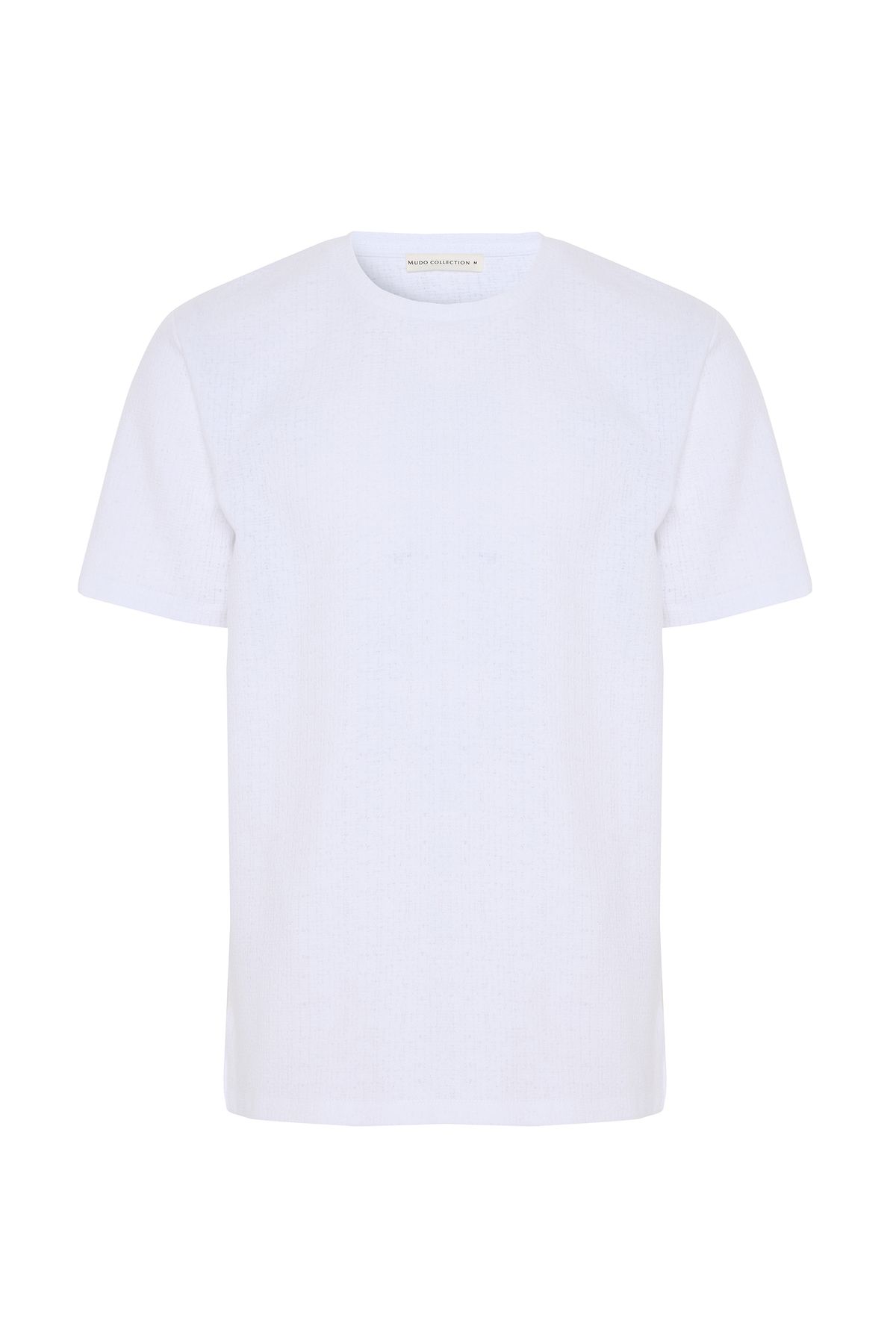 Mudo BİSİKLET YAKA KISA KOLLU ÖRME T-SHIRT