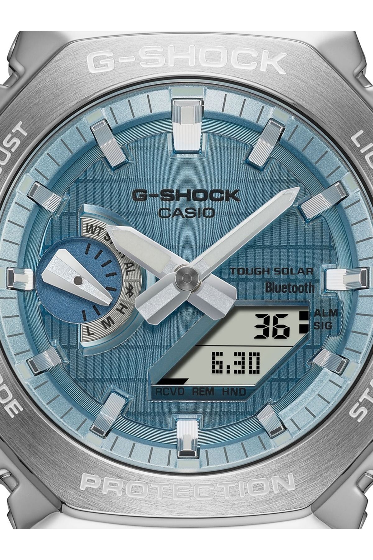 Casio-Ανδρικό Ρολόι Casio GBM-2100A-1A2ER, Quartz, 44mm, 20ATM 2