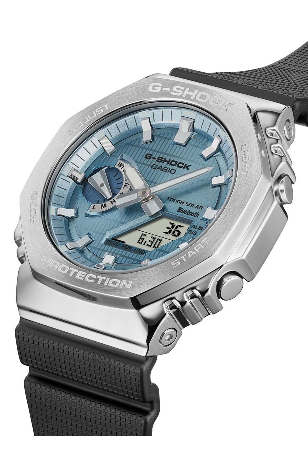 Casio-Ανδρικό Ρολόι Casio GBM-2100A-1A2ER, Quartz, 44mm, 20ATM 3