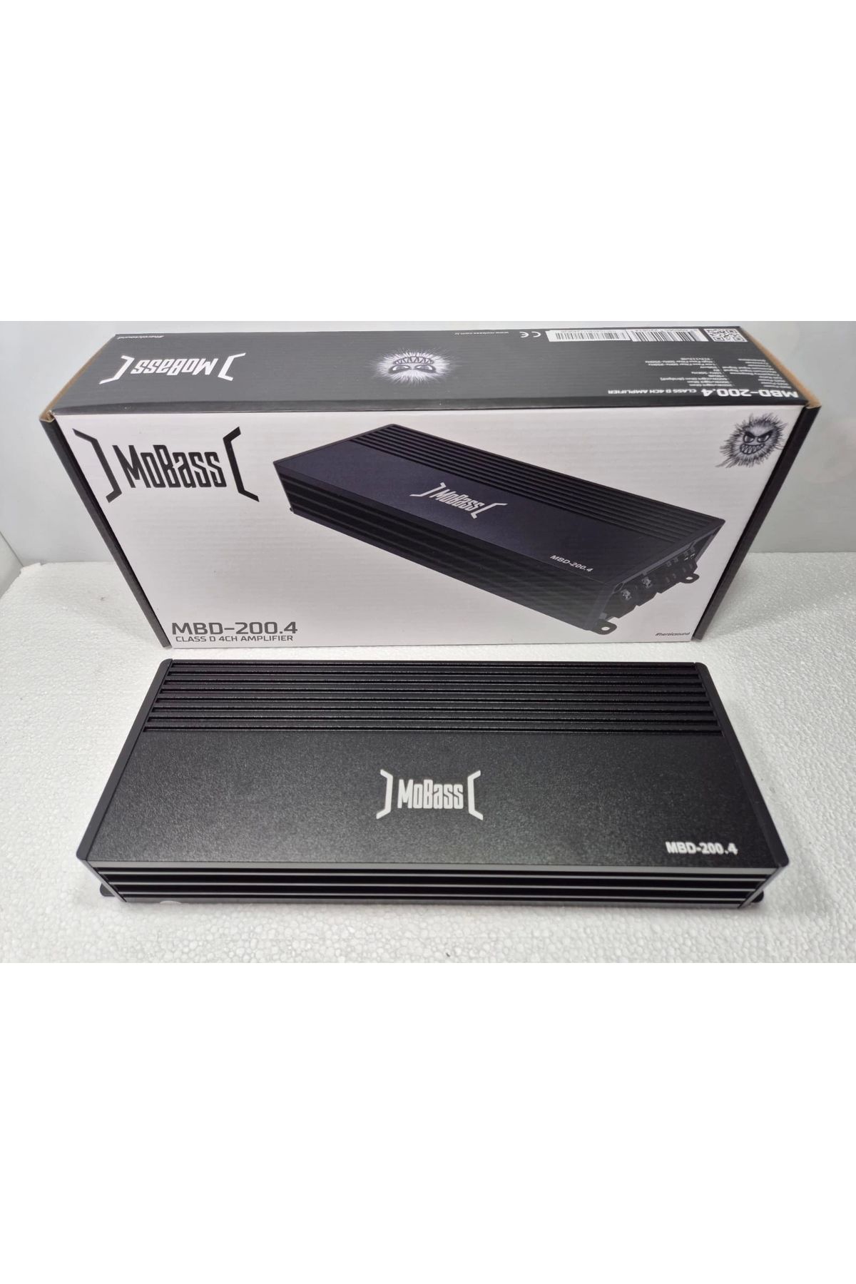 MOBASS 4 Kanal Amfi – 4 X 200 Rms Ses Ve Bass Amfisi – Mbd-200.4 Oto Anfi