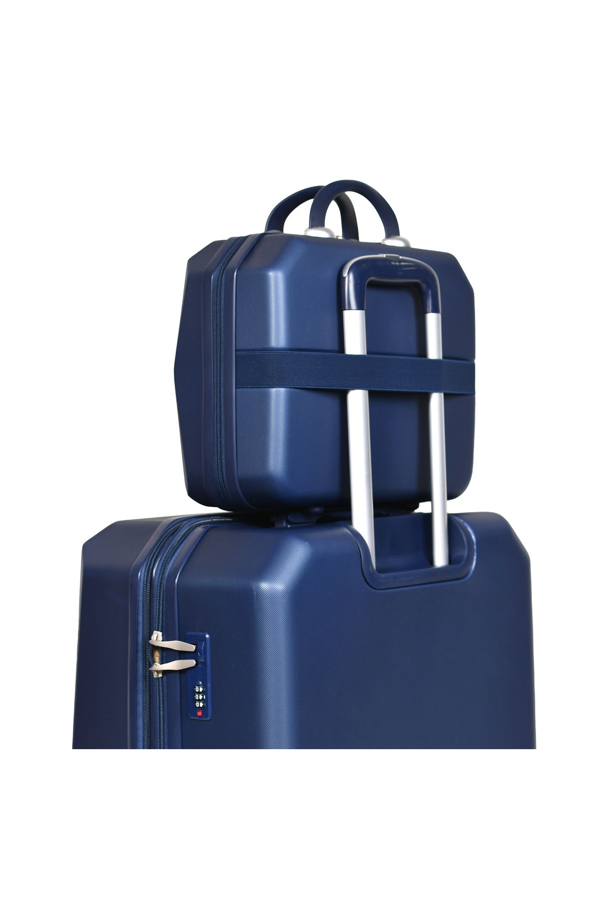 MORANO-Morano 4-Piece Luggage Set Durable and Lightweight Spinner Wheeled Suitcase with Numbered Security Lock 7