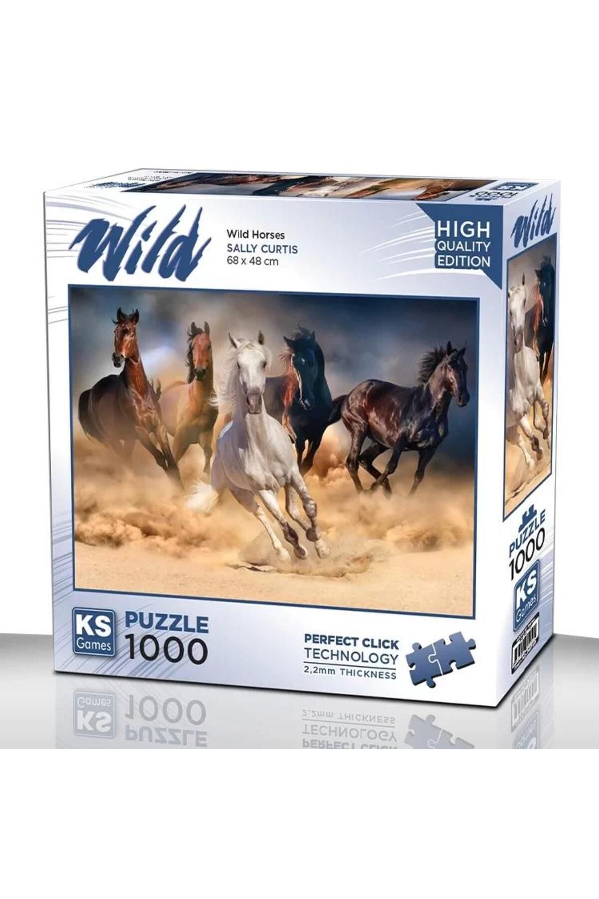 Ks Puzzle Wild Horses Puzzle 1000 Parça