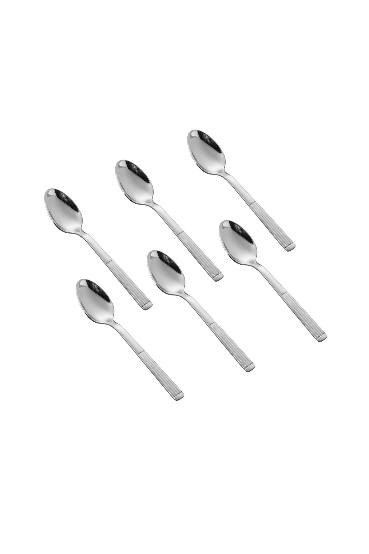 ABAREEK-36-Piece Silver and Gold Stainless Steel Flatware Set 6