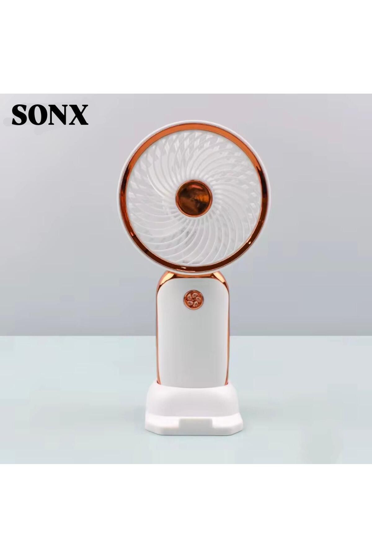 sonx Taşınabilir USB mini fan Masaüstü ve el tipi Kullanım sessiz ve güçlü