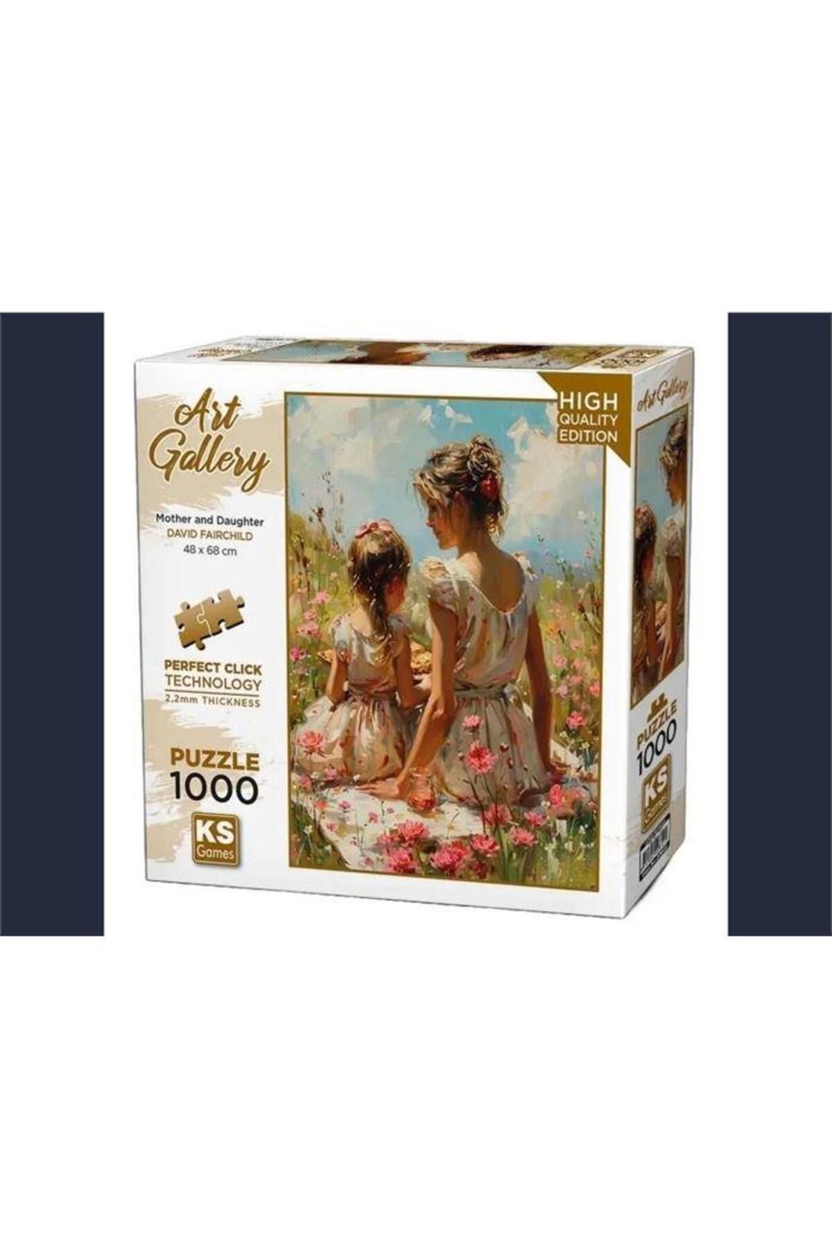 Ks Puzzle Mother And Daughter Puzzle 1000 Parça