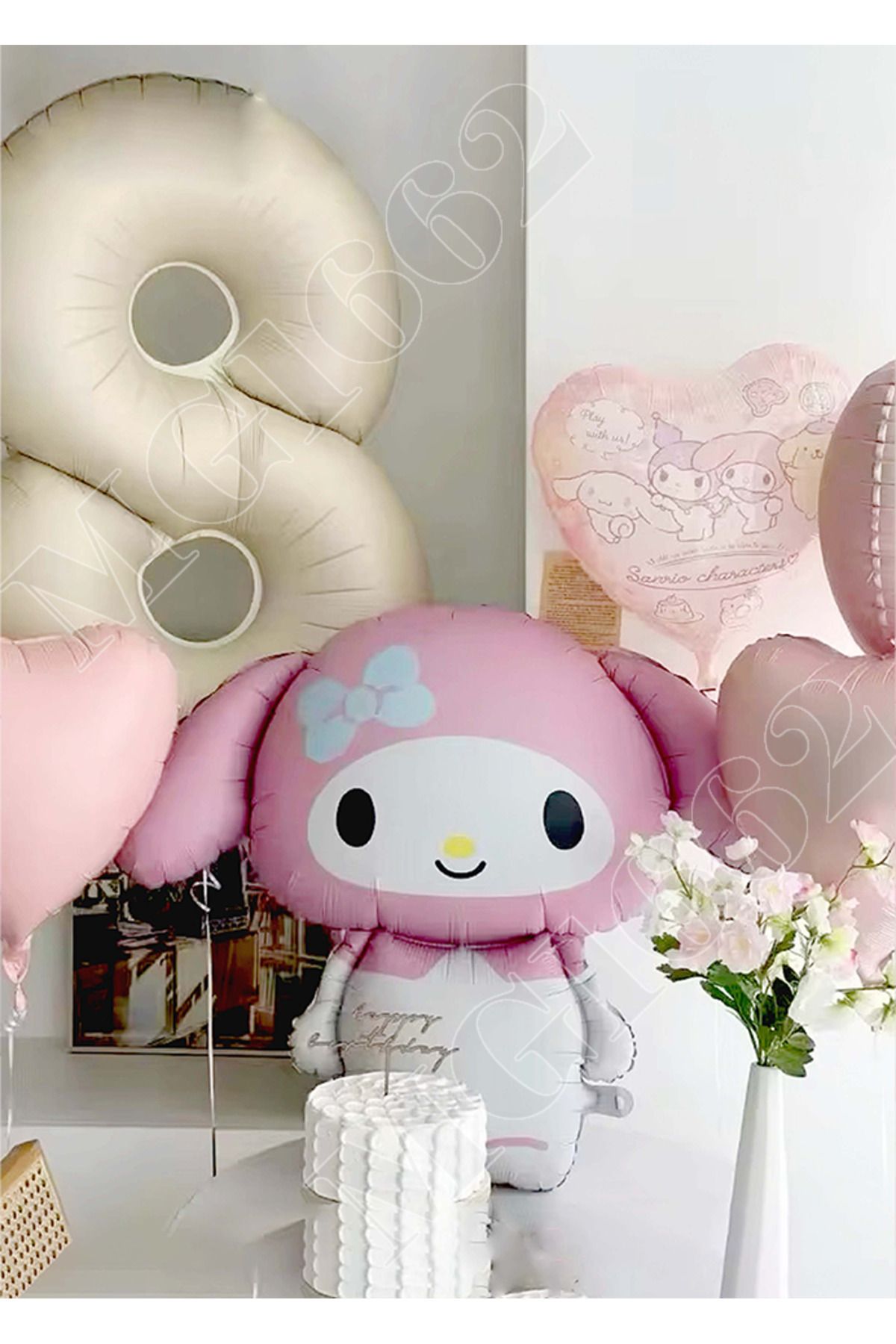 Lilibin My Melody Folyo Balon Büyük boy
