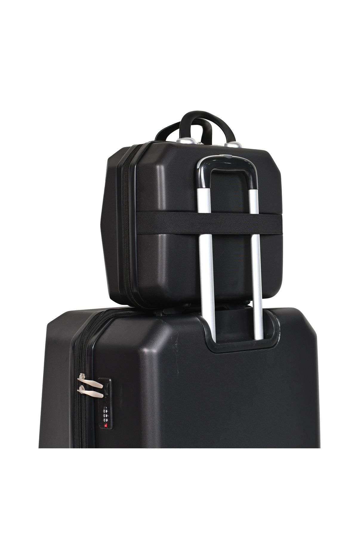 MORANO-Morano 4-Piece Luggage Set Durable and Lightweight Spinner Wheeled Suitcase with Numbered Security Lock 7
